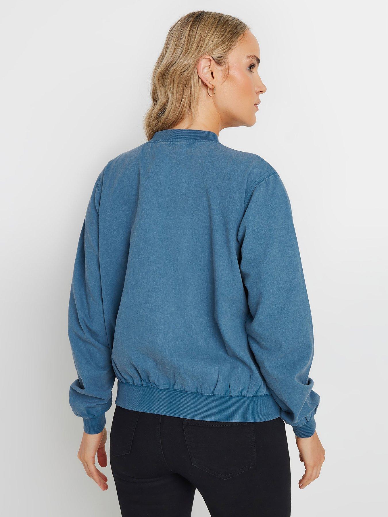 long-tall-sally-blue-acid-wash-bomber-jacketstillFront