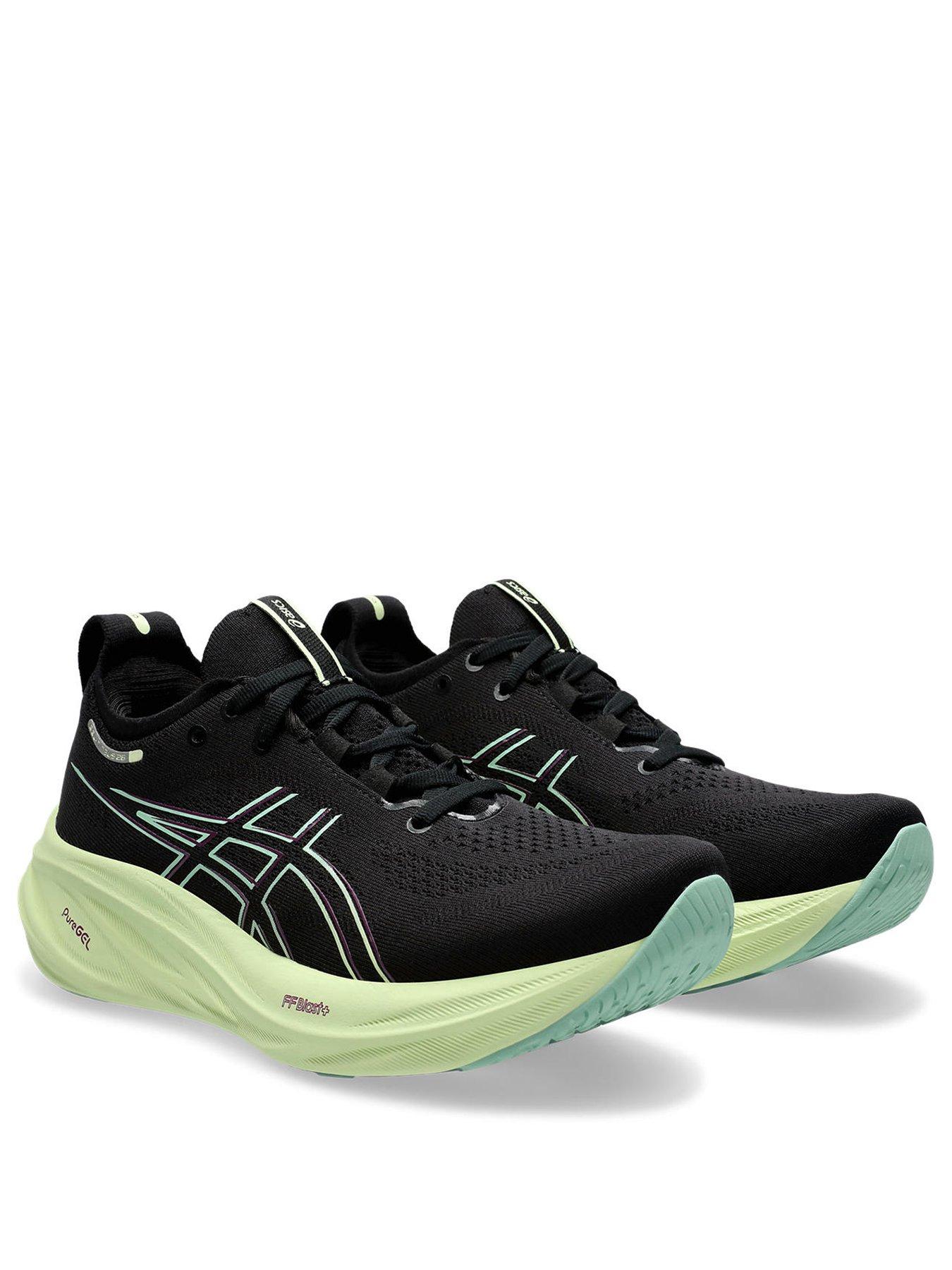 asics-womens-running-gel-nimbus-26-trainers-blackstillFront