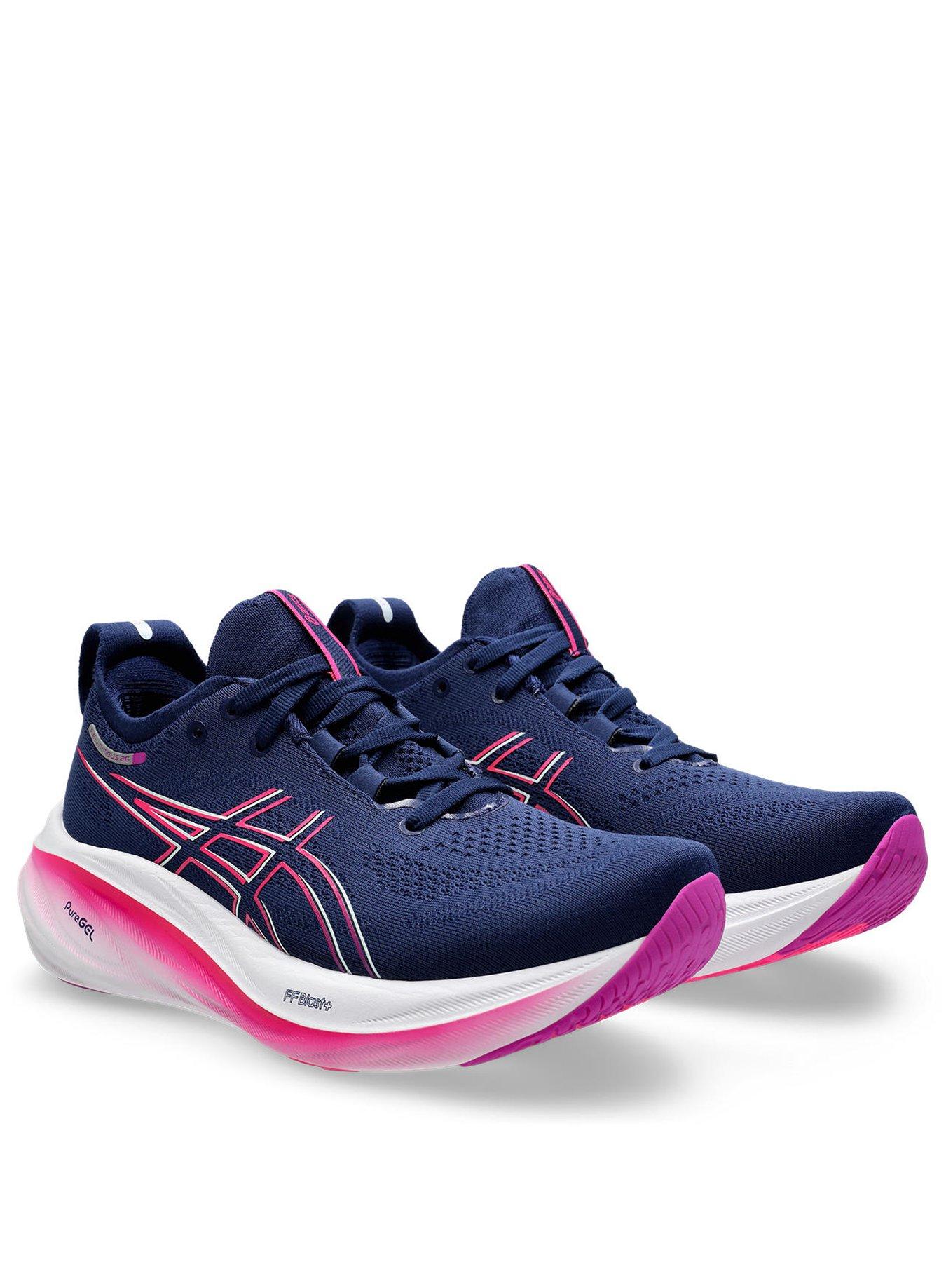 Image 2 of 6 of Asics Women's Running Gel-Nimbus 26 Trainers - Blue