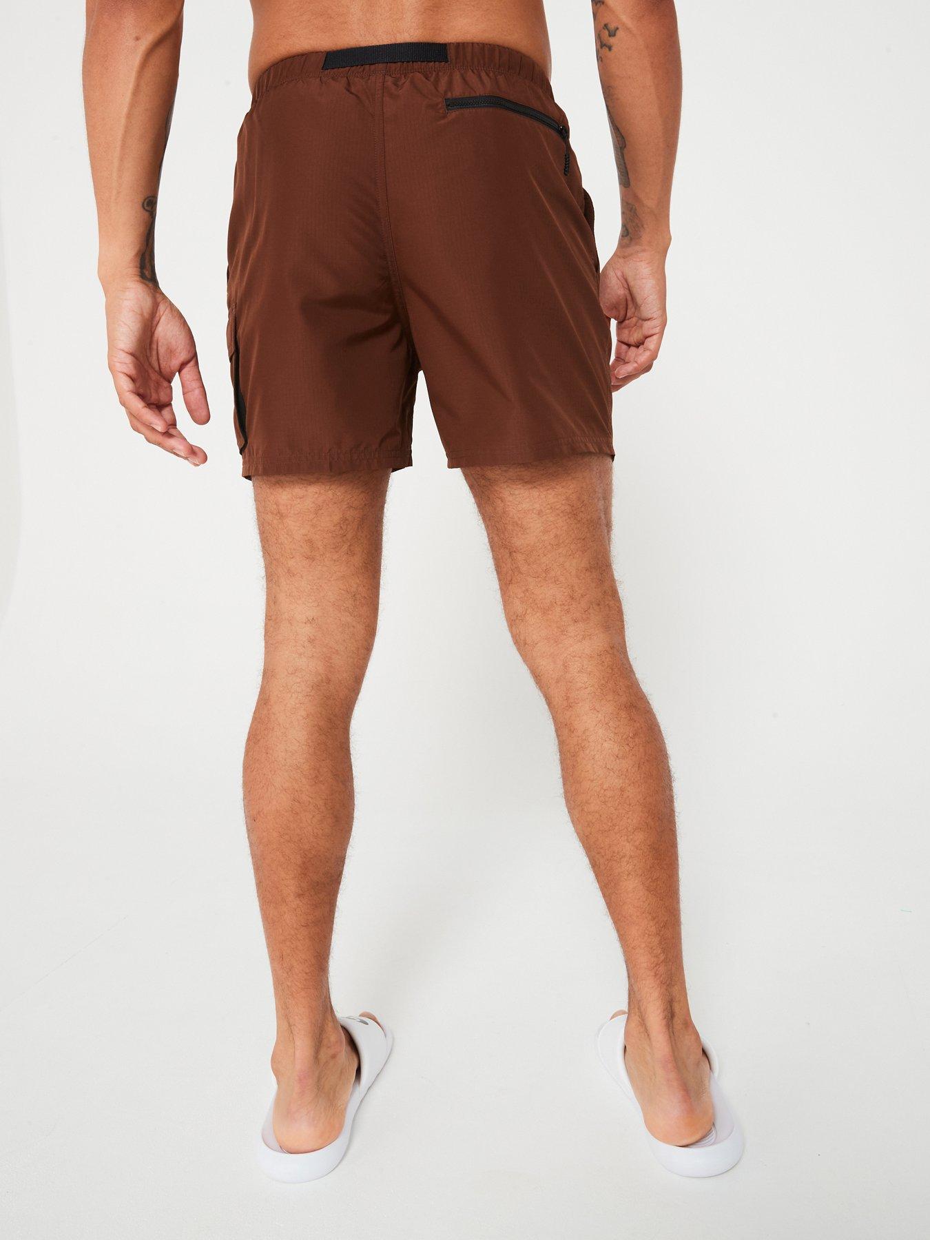 nike-voyage-5inch-volley-short-cacao-wow-brownstillFront