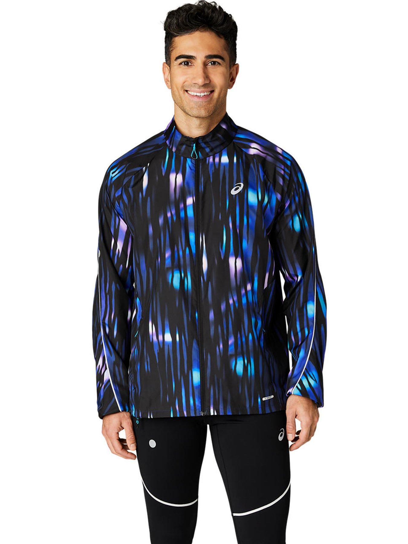 undefined Mens Running Road Lite-show Jacket - Black/blue
