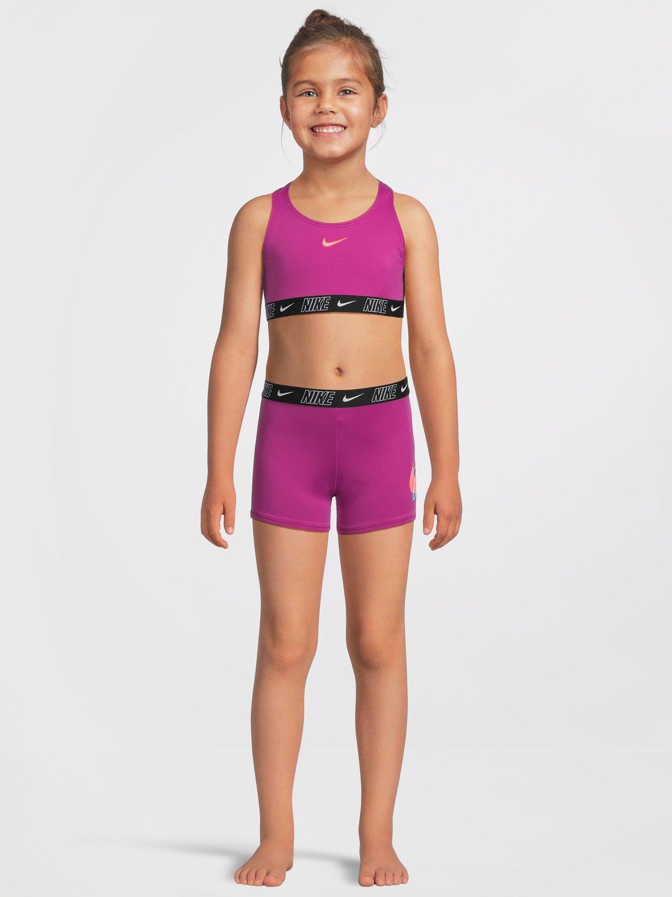 nike-logo-tape-racerback-bikini-short-set-hot-fuchsiastillFront