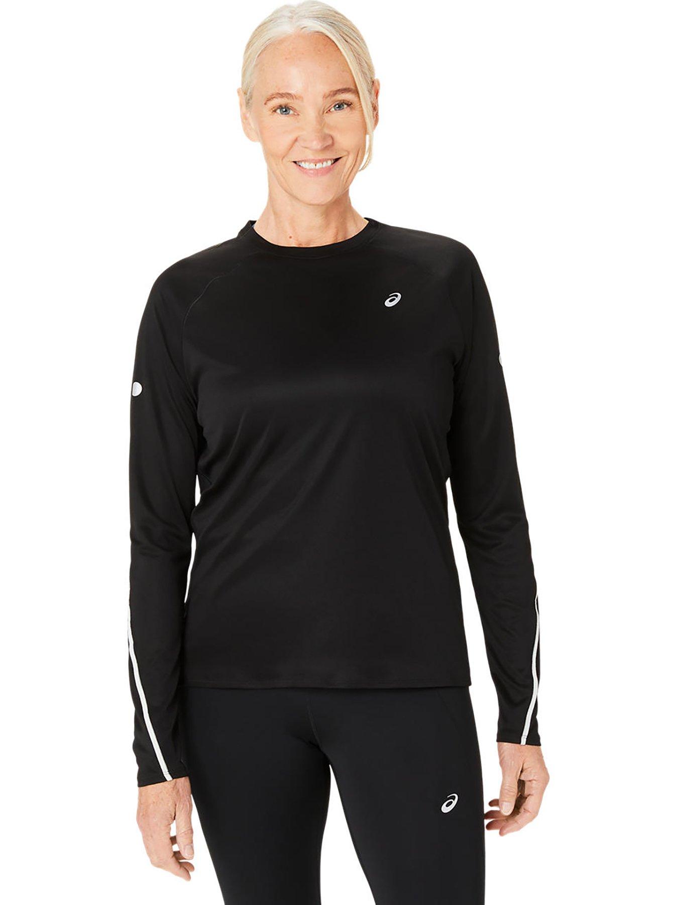 asics-womens-running-road-lite-show-long-sleevenbsptop-performance-blackfront