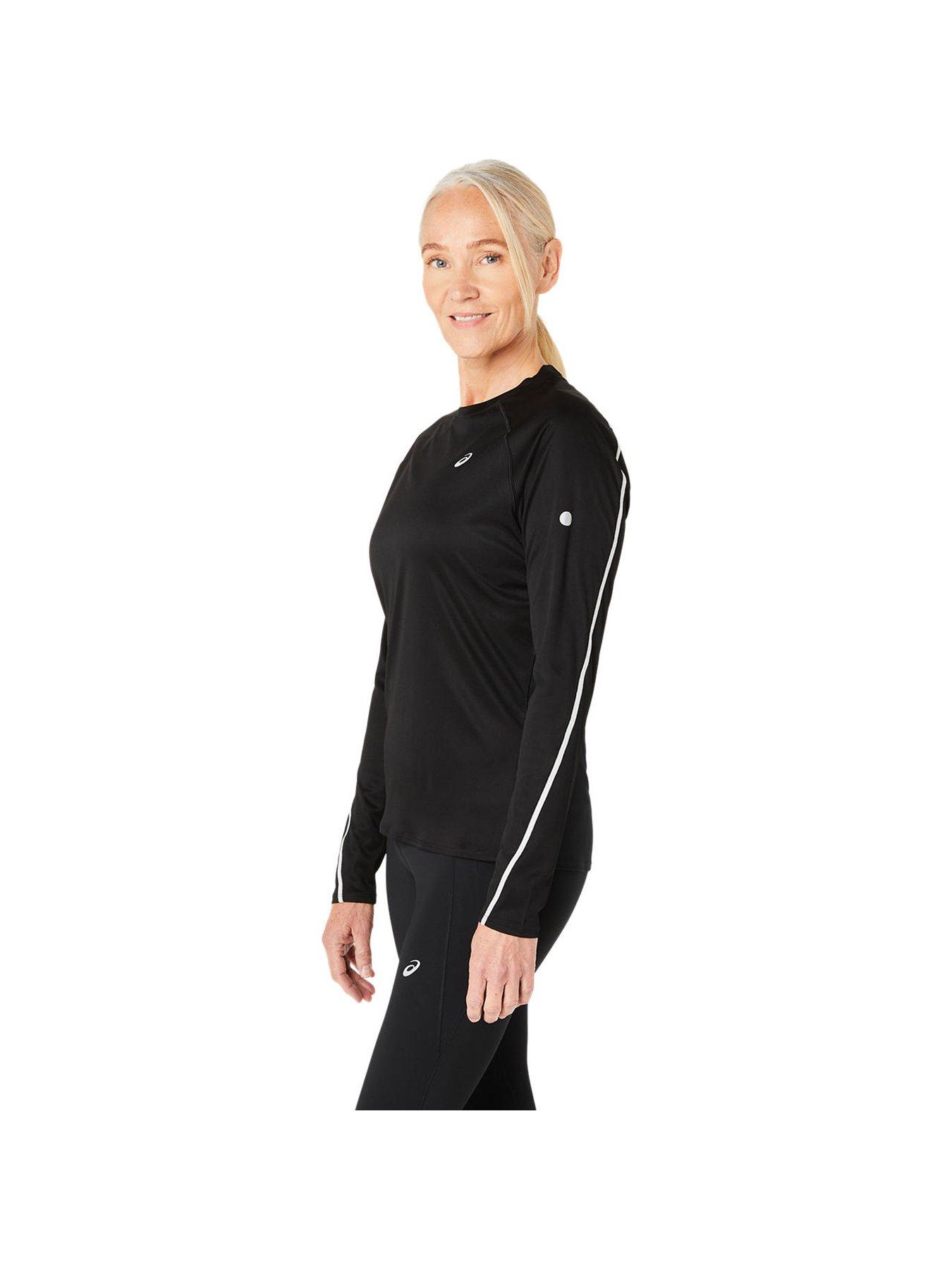 asics-womens-running-road-lite-show-long-sleevenbsptop-performance-blackoutfit