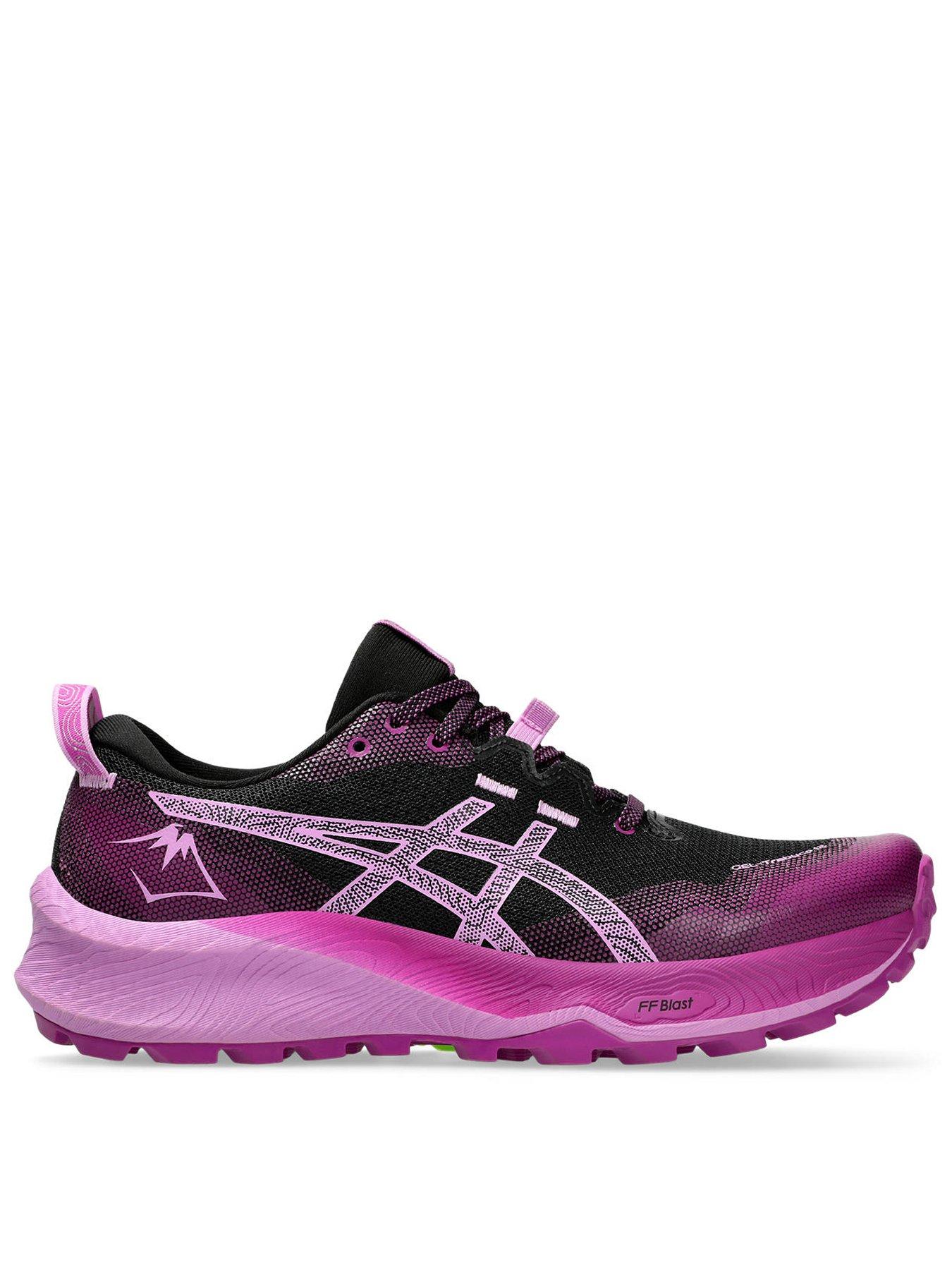 Image of Asics Women's Trail Running Gel-Trabuco 12 Trainers - Black