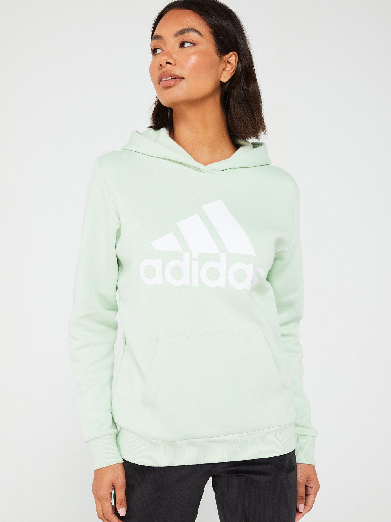 adidas-sportswear-womens-big-logo-oversized-hoodie-green