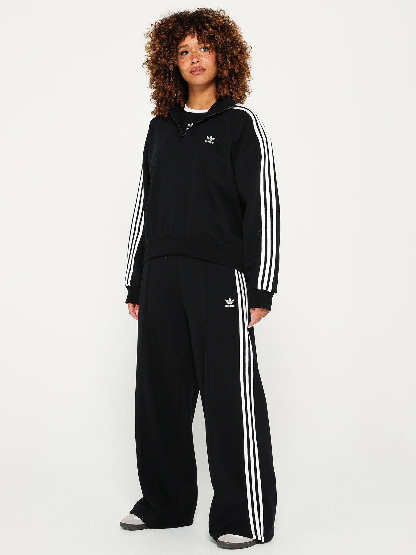 adidas-originals-womens-halfzip-french-terry-crew-blackback