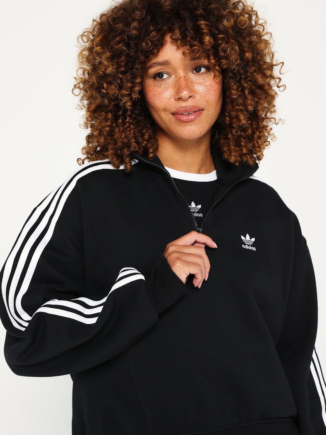 adidas-originals-womens-halfzip-french-terry-crew-blackoutfit