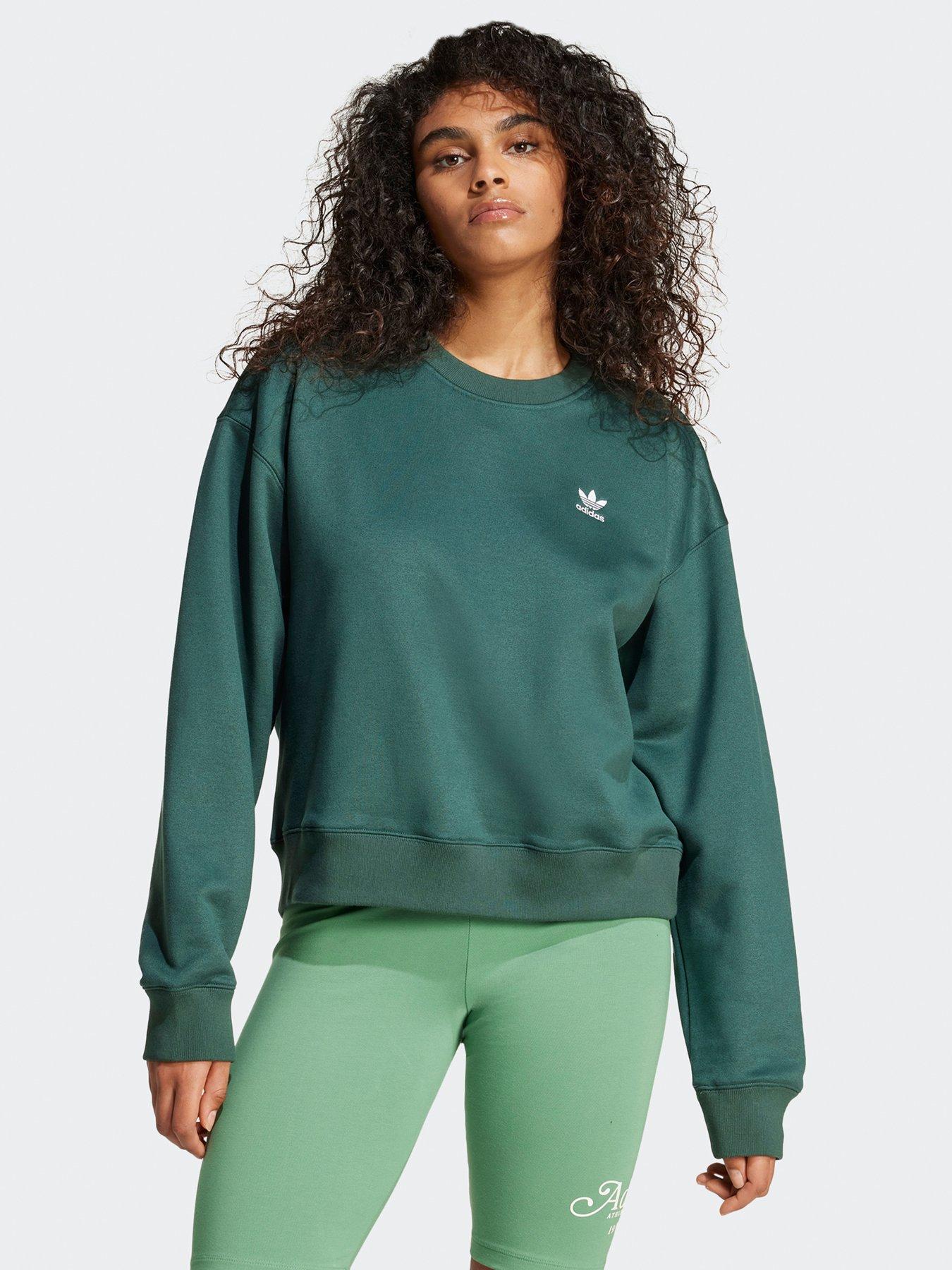 adidas-originals-womens-trefoil-sweater-green