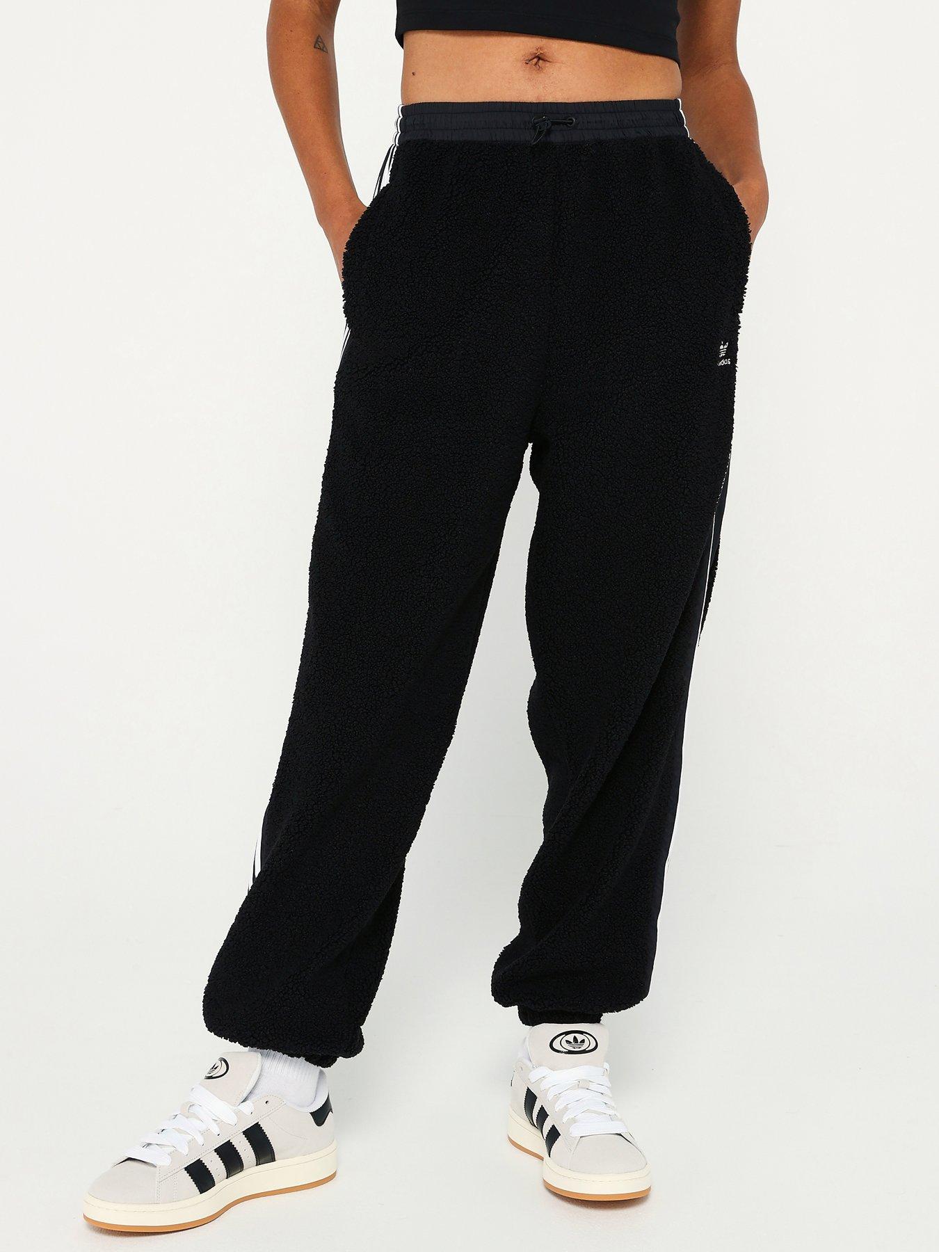 Black track pants for women sale