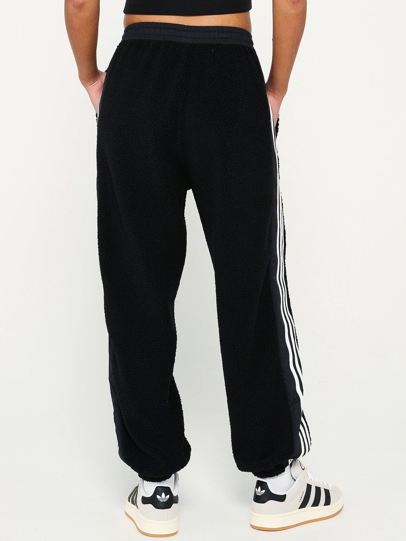 adidas-originals-womens-teddy-fleece-track-pants-blackstillFront