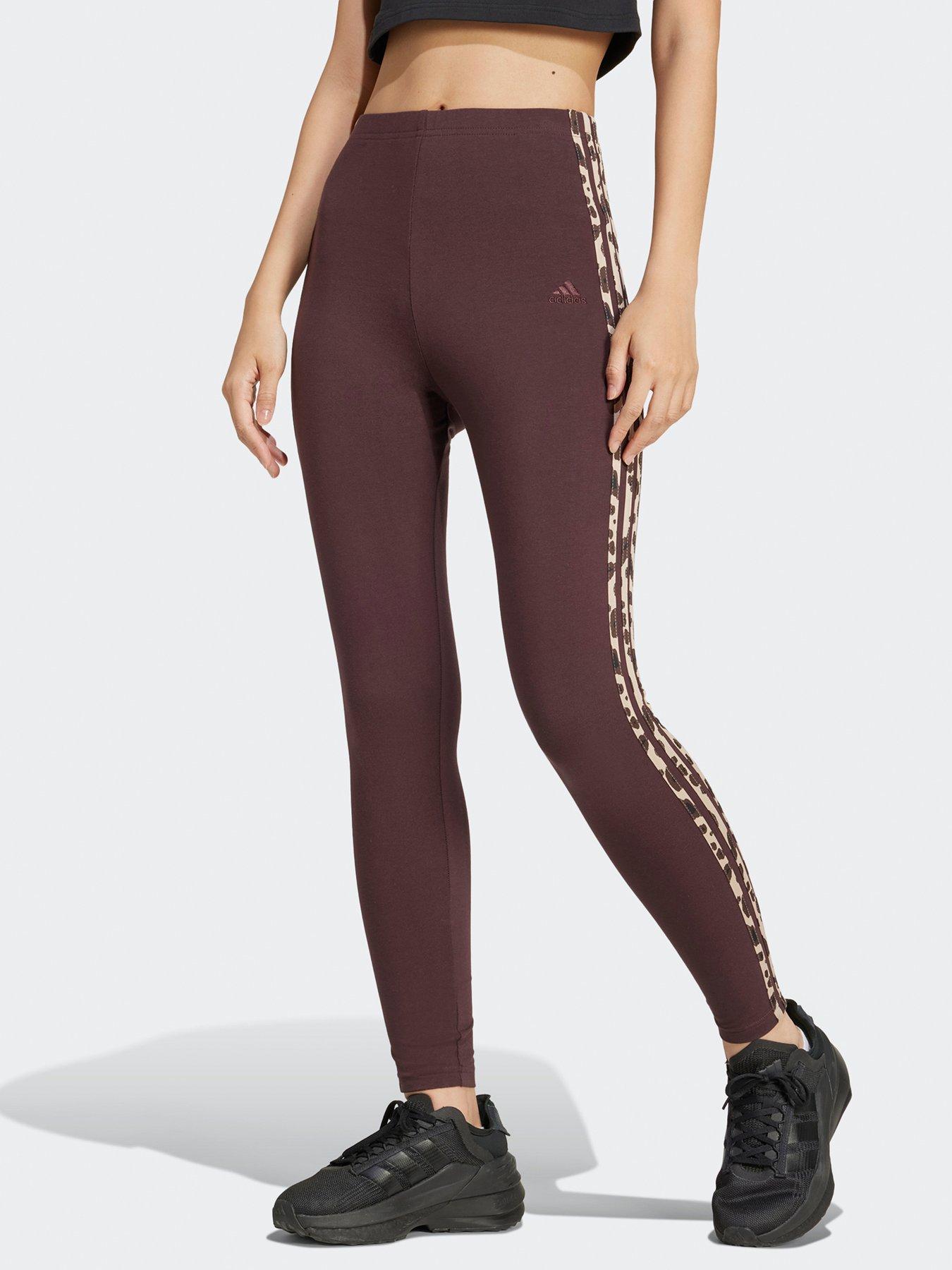 adidas-sportswear-womens-animal-3-stripe-legging-brown