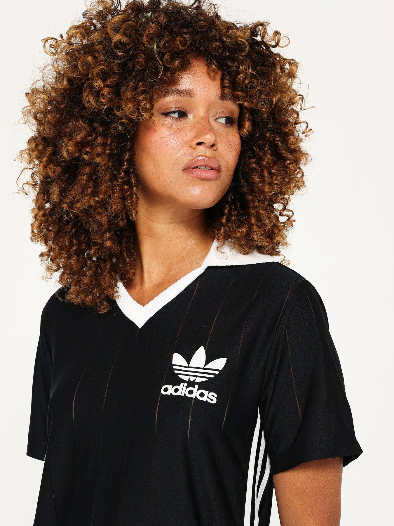 adidas-originals-womens-3-stripe-pinstripe-dress-blackoutfit