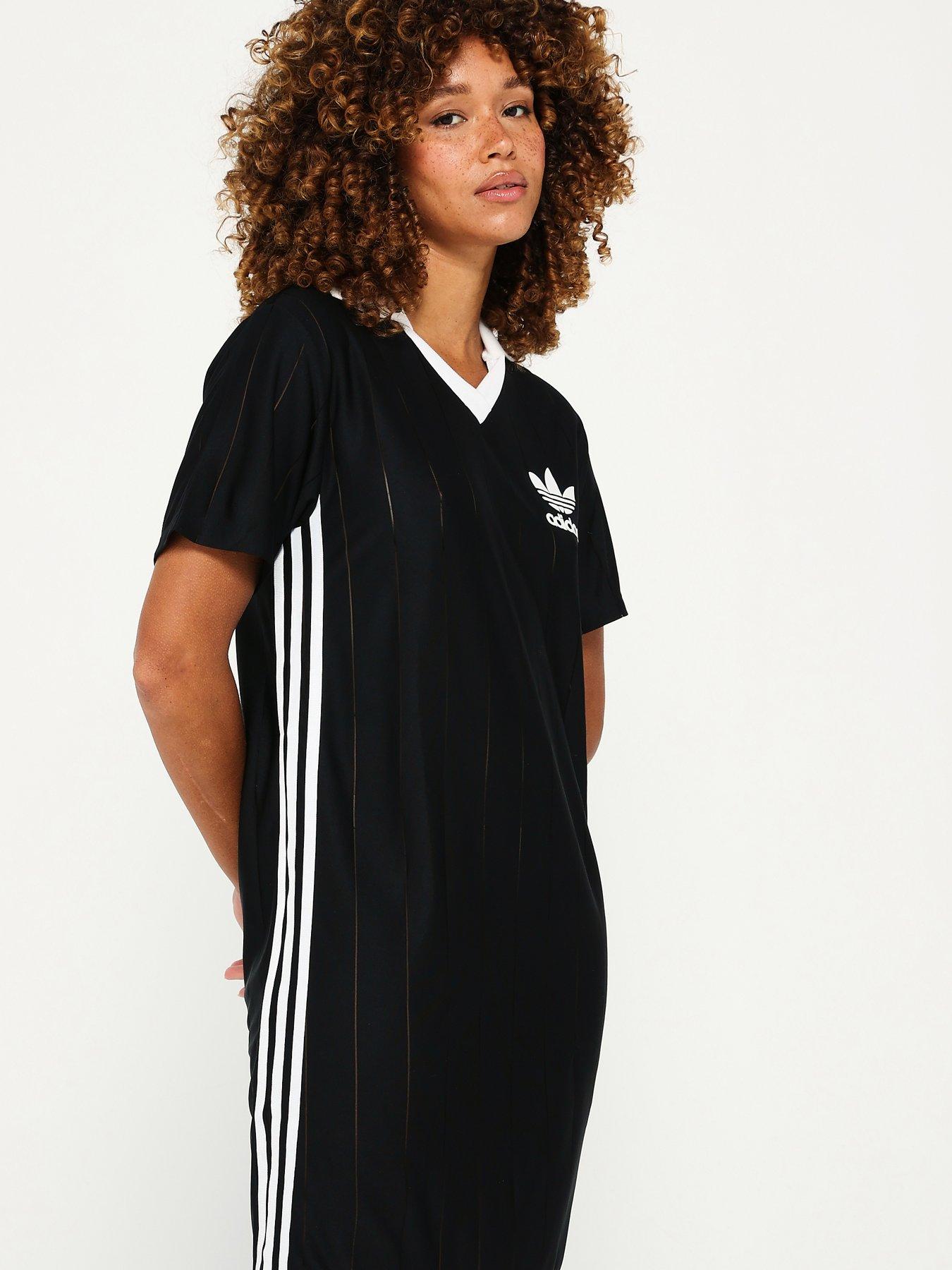 adidas-originals-womens-3-stripe-pinstripe-dress-blackdetail