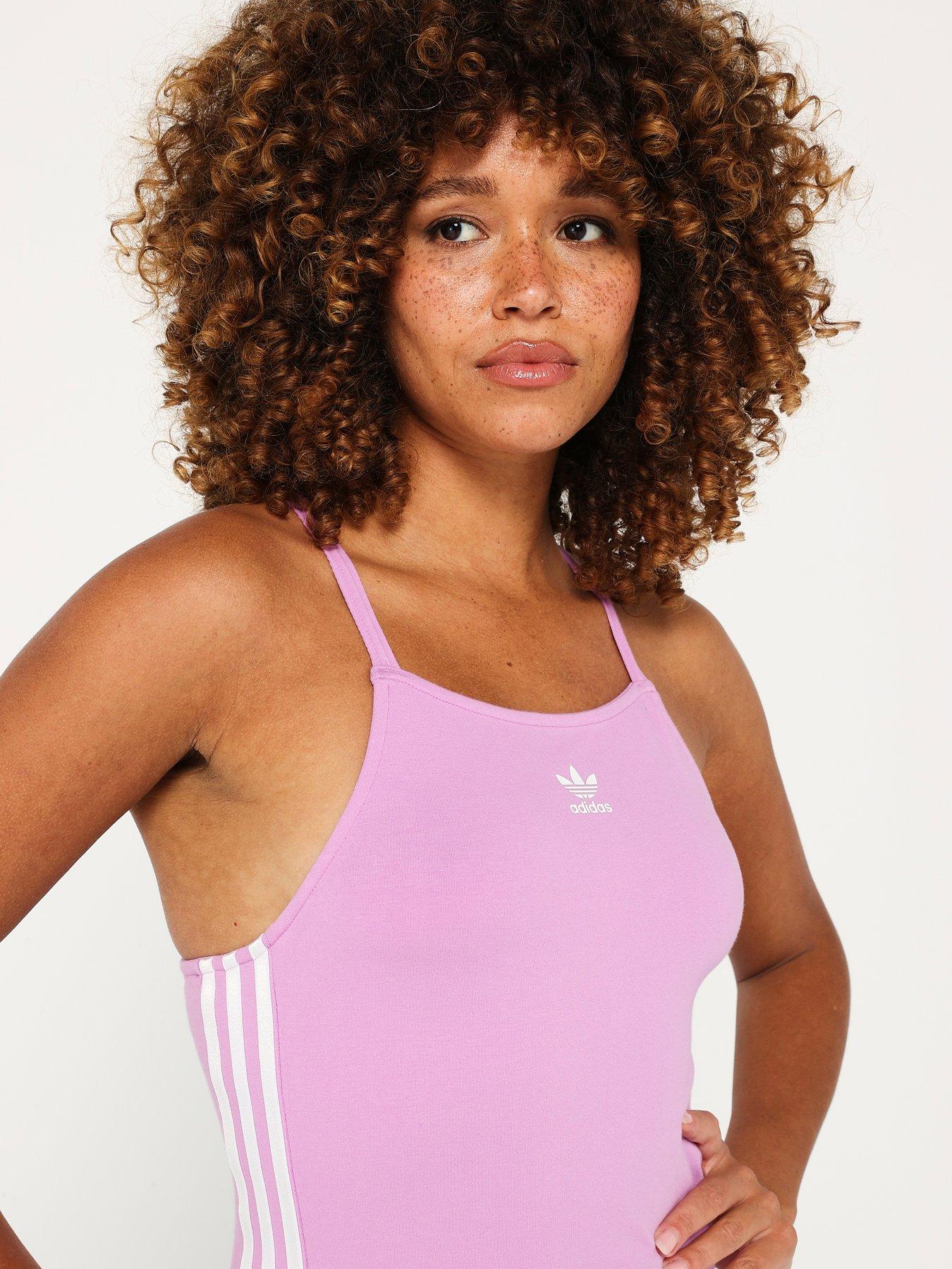 adidas-originals-womens-3-stripe-mini-dress-purpleoutfit