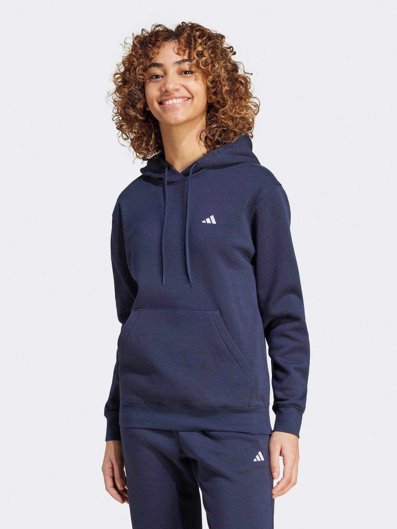 adidas-sportswear-womens-small-logo-feel-cosy-hoodie-navy