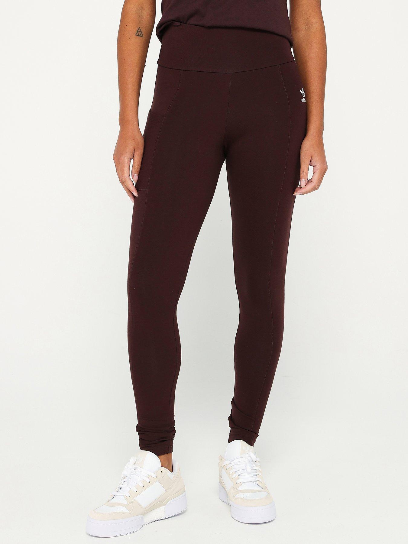 adidas-originals-womens-essentials-leggings-brown