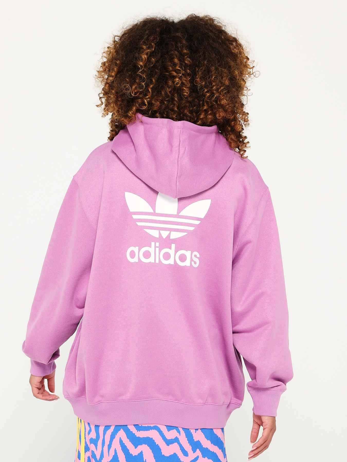 adidas-originals-womens-trefoil-oversized-hoodie-purplestillFront