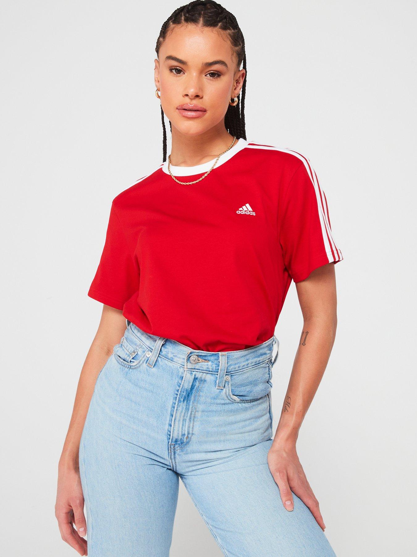 adidas-sportswear-womens-3-stripe-boyfriend-tee-red