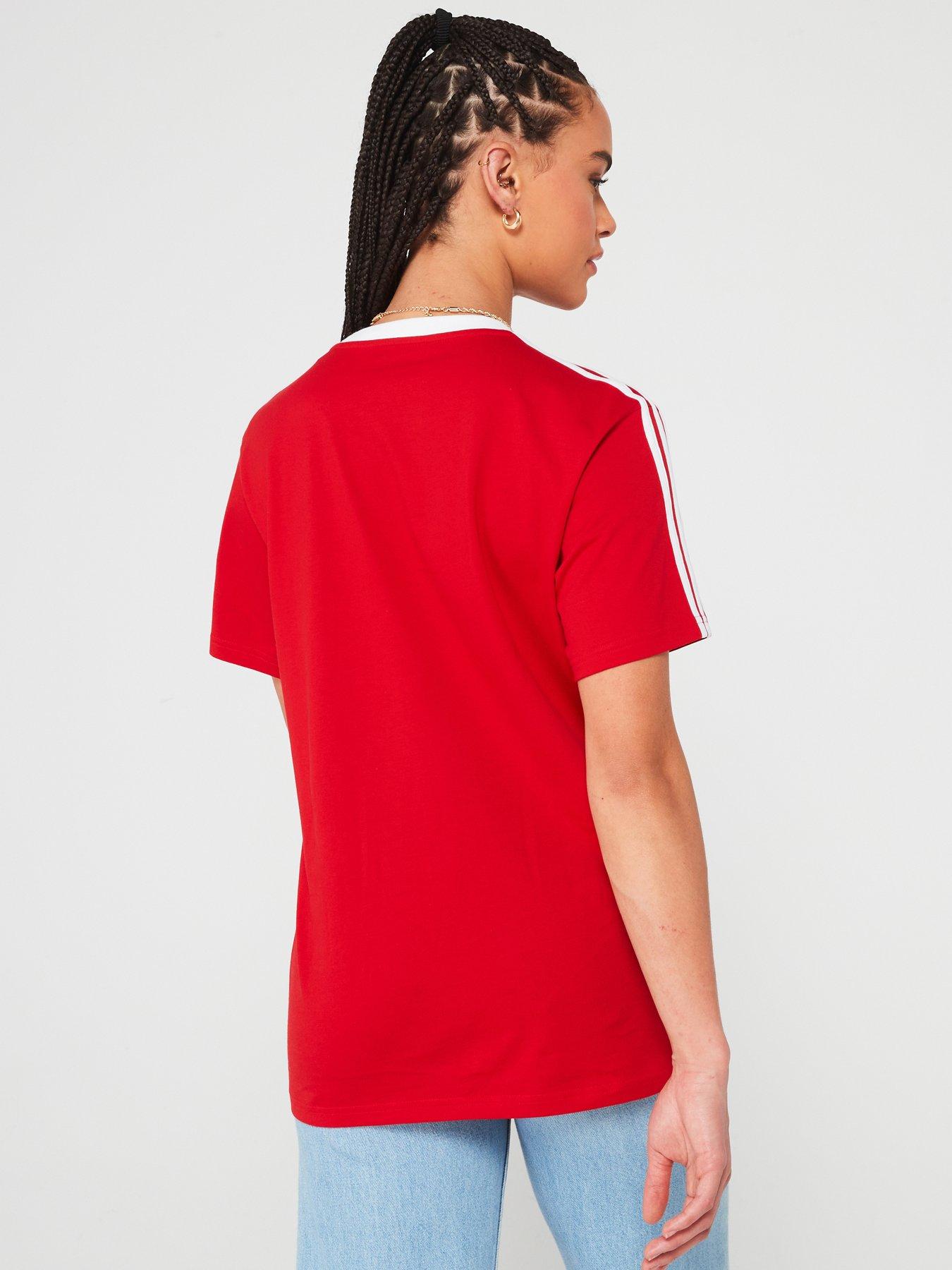 adidas-sportswear-womens-3-stripe-boyfriend-tee-redstillFront