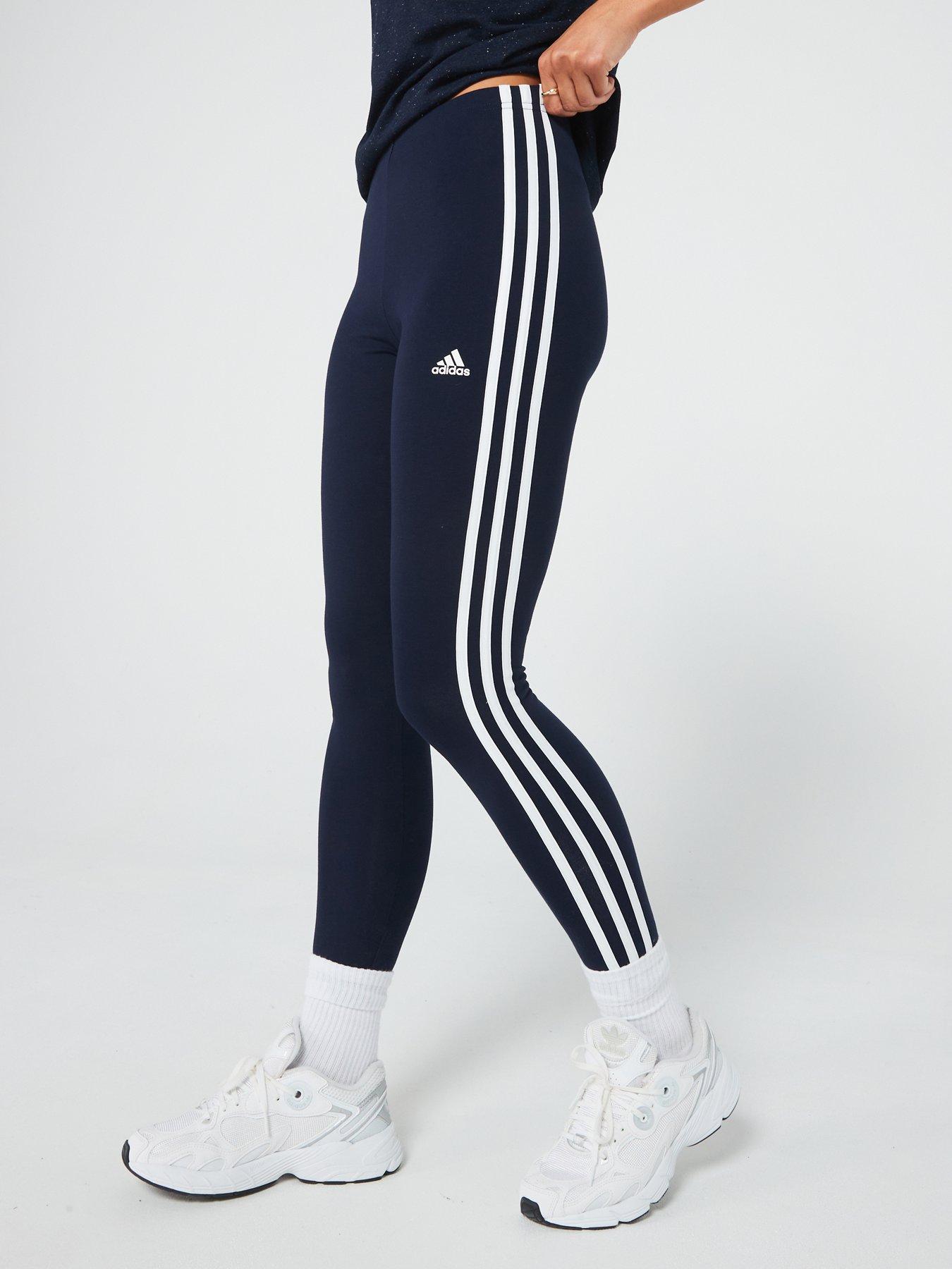 adidas-sportswear-womens-3-stripe-high-waisted-legging-navywhite