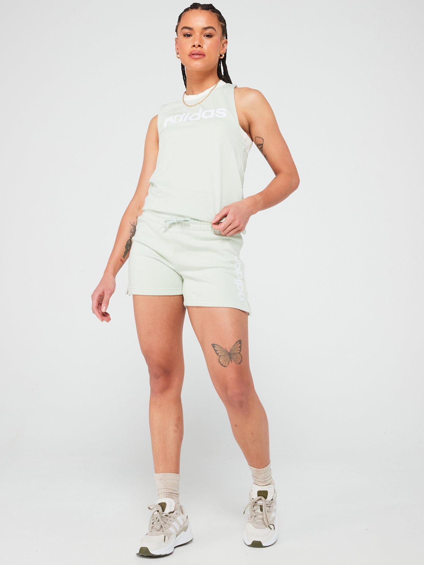 adidas-sportswear-womens-linear-tank-greenback