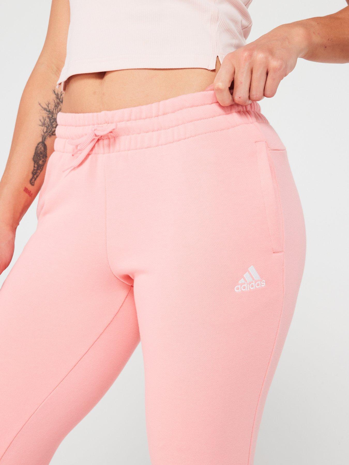 adidas-sportswear-womens-linear-french-terry-cuffed-pant-pinkdetail