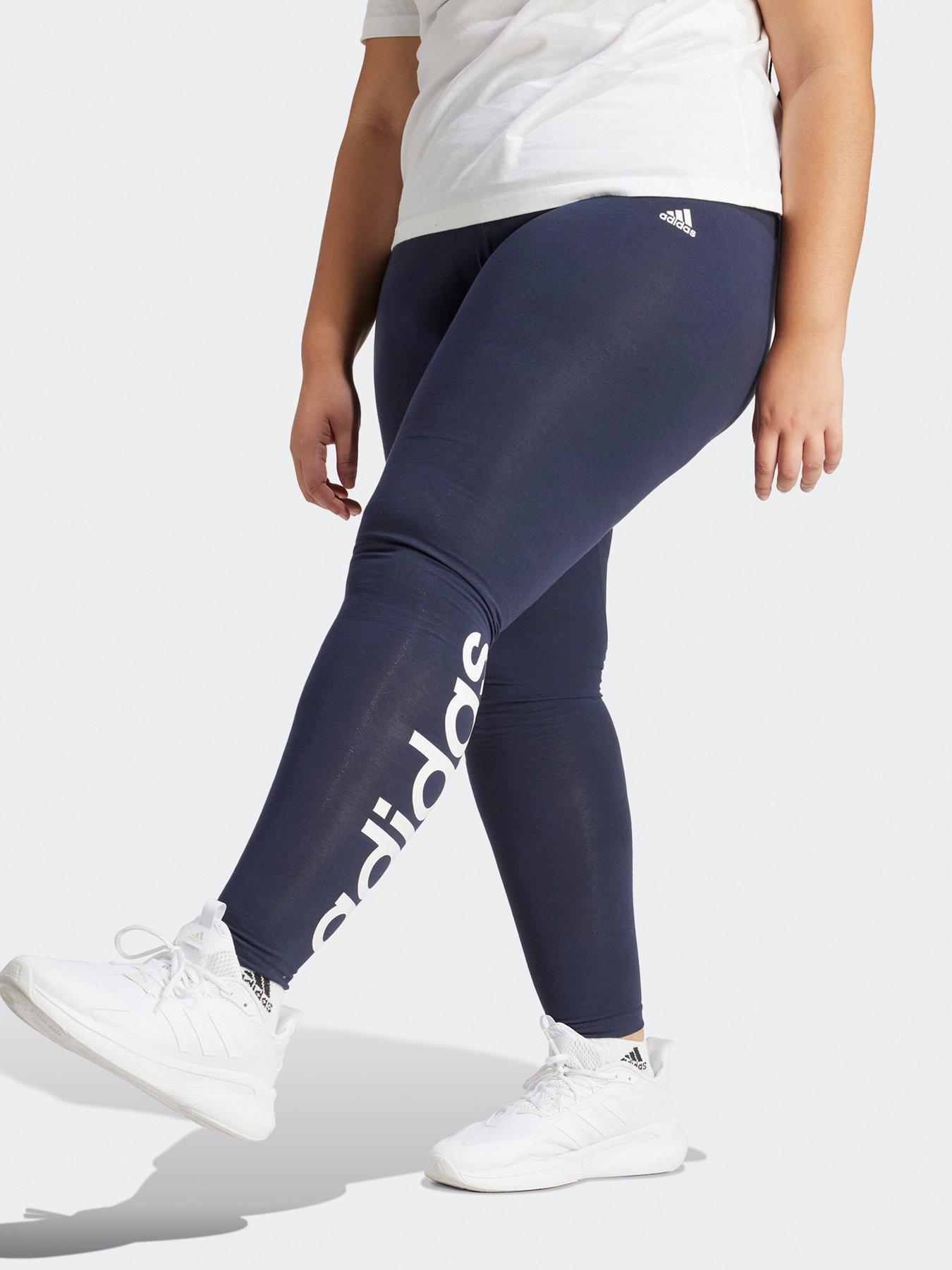 adidas-sportswear-womens-plus-size-linear-leggings-navywhitefront