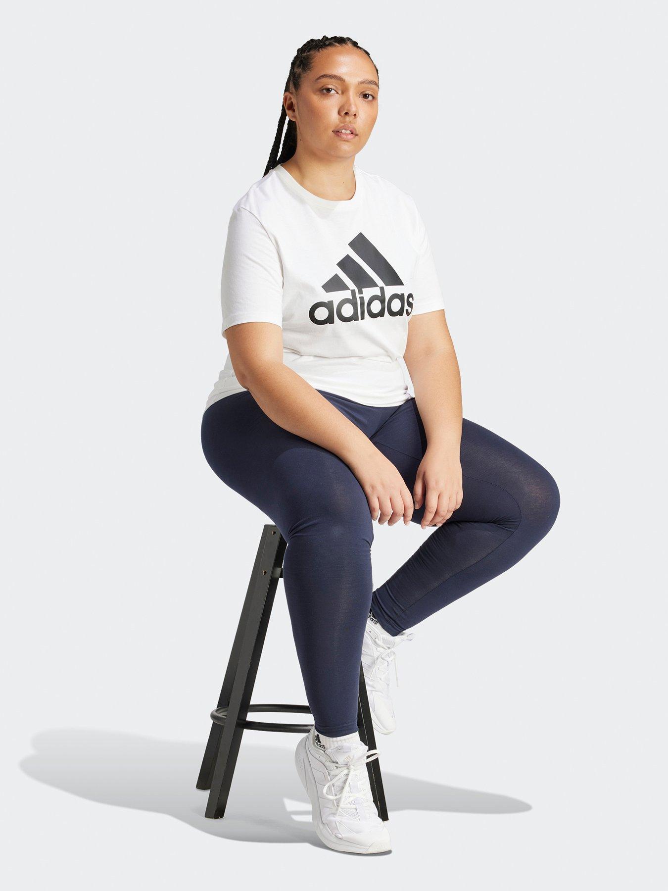 adidas-sportswear-womens-plus-size-linear-leggings-navywhiteback