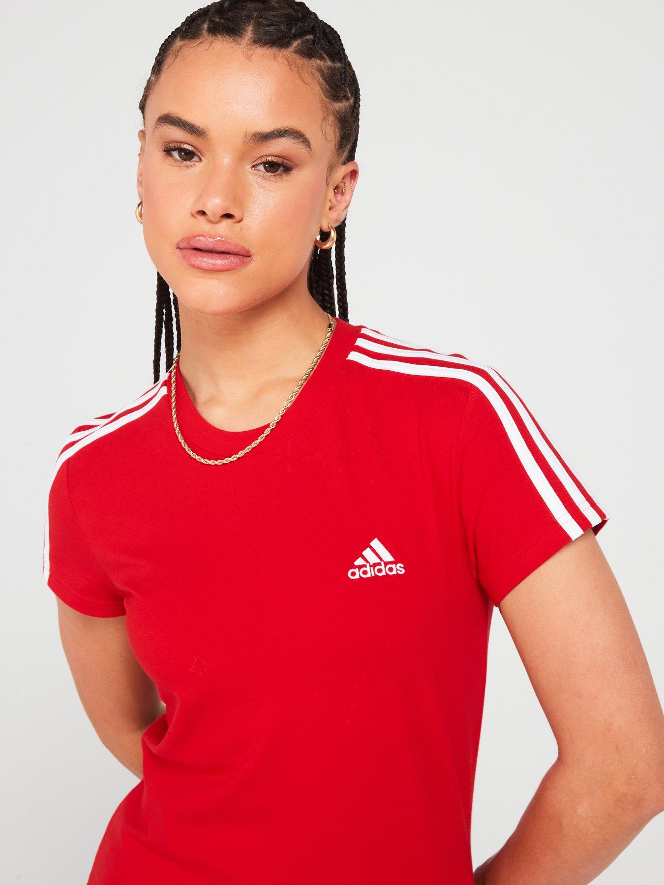 adidas-sportswear-womens-3-stripe-fitted-tee-dress-redoutfit