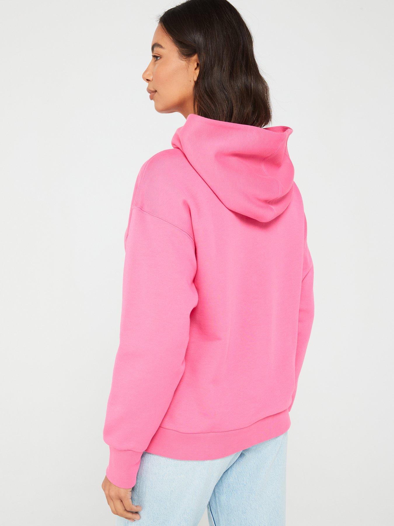 adidas-sportswear-womens-all-season-french-terry-hoodie-pinkstillFront