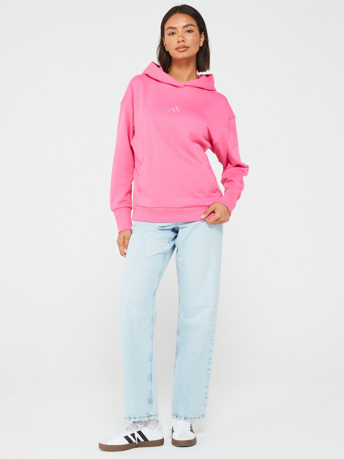 adidas-sportswear-womens-all-season-french-terry-hoodie-pinkback