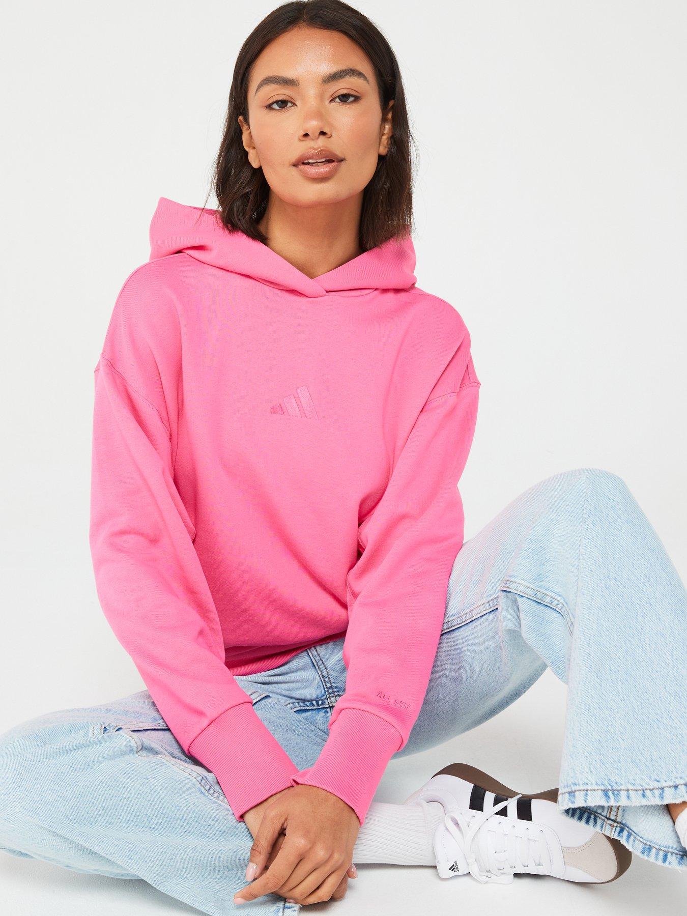 adidas-sportswear-womens-all-season-french-terry-hoodie-pinkdetail