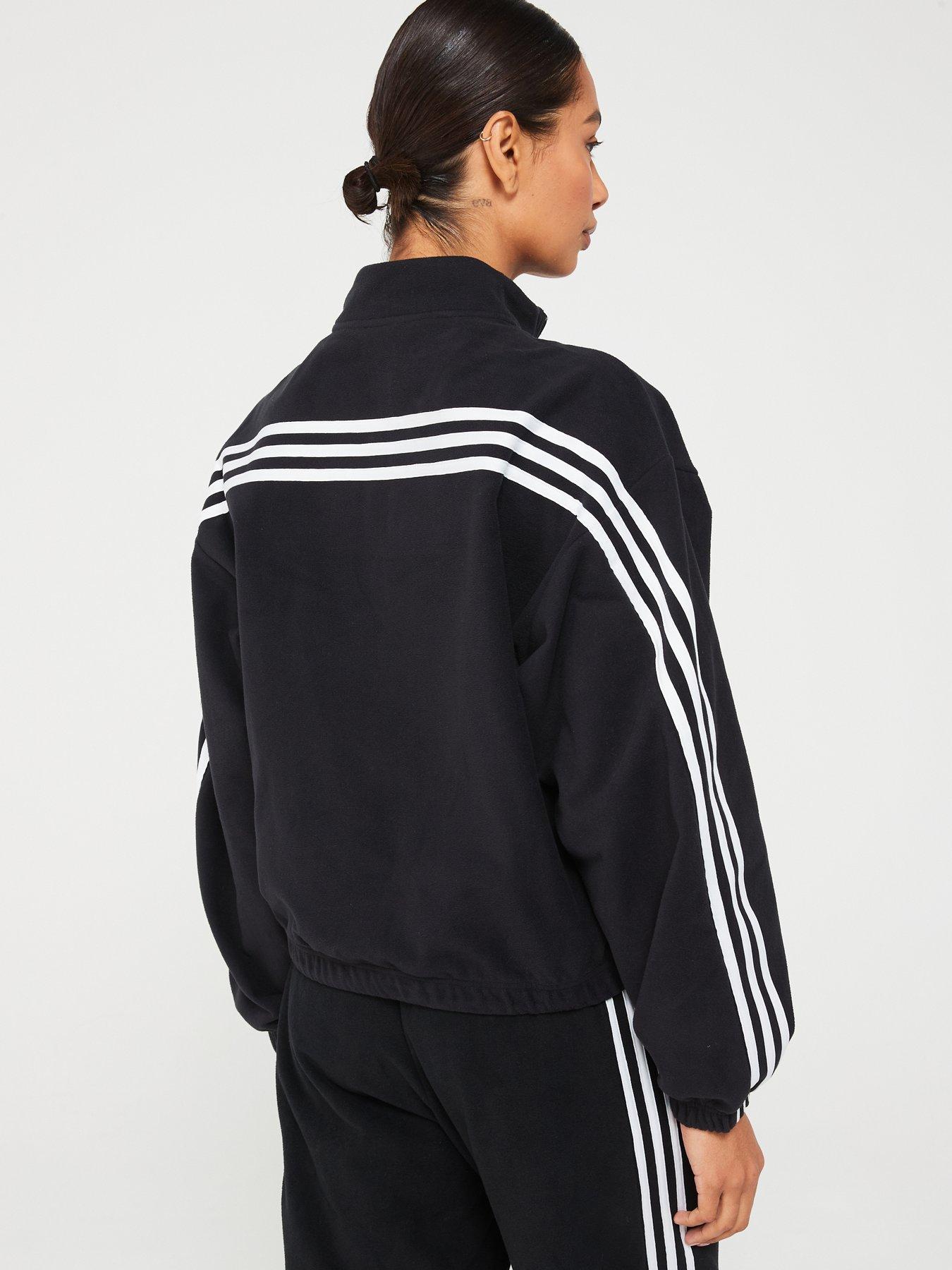 adidas-sportswear-womens-future-icons-polar-fleece-14-zip-blackstillFront