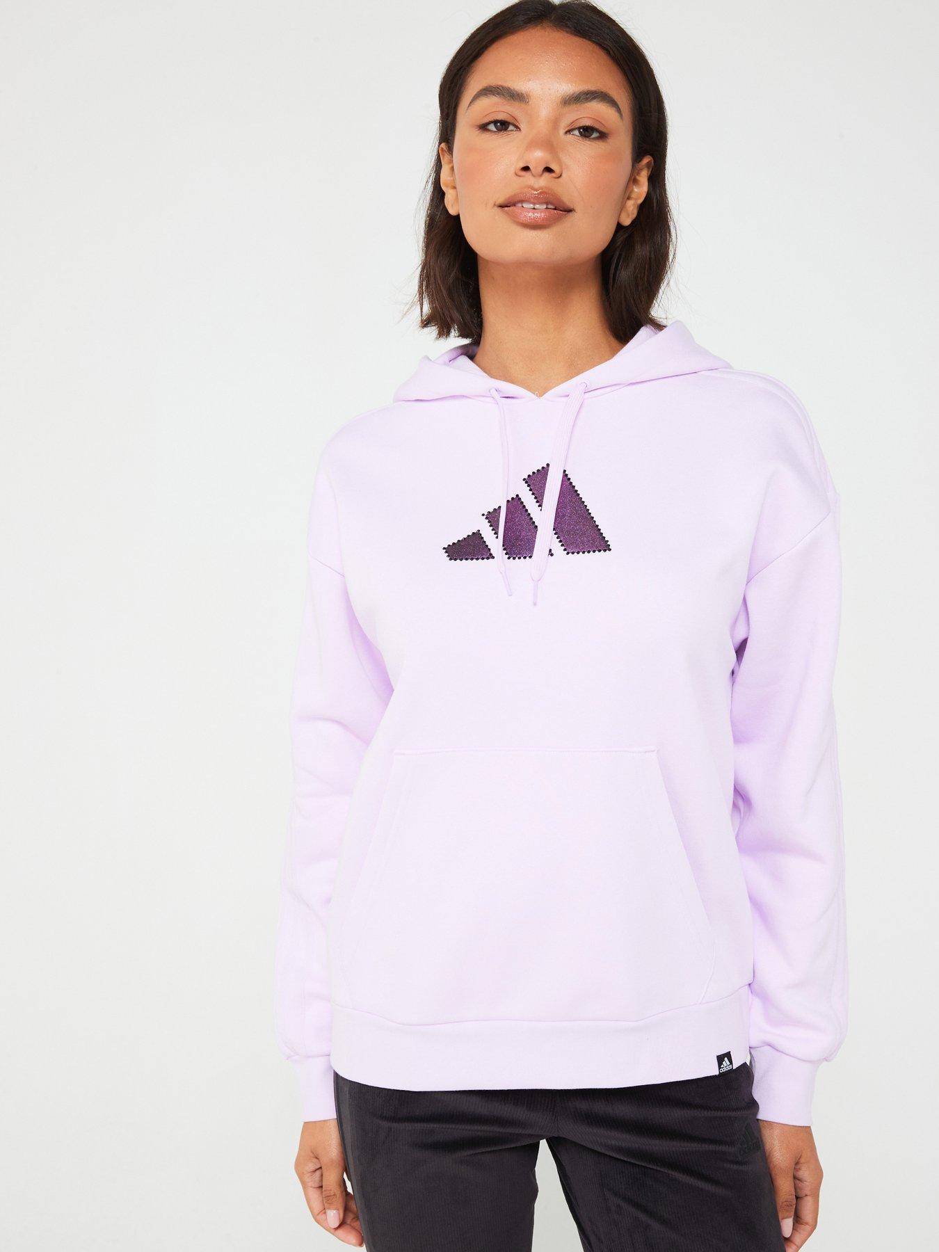 Lavender adidas hoodie best sale