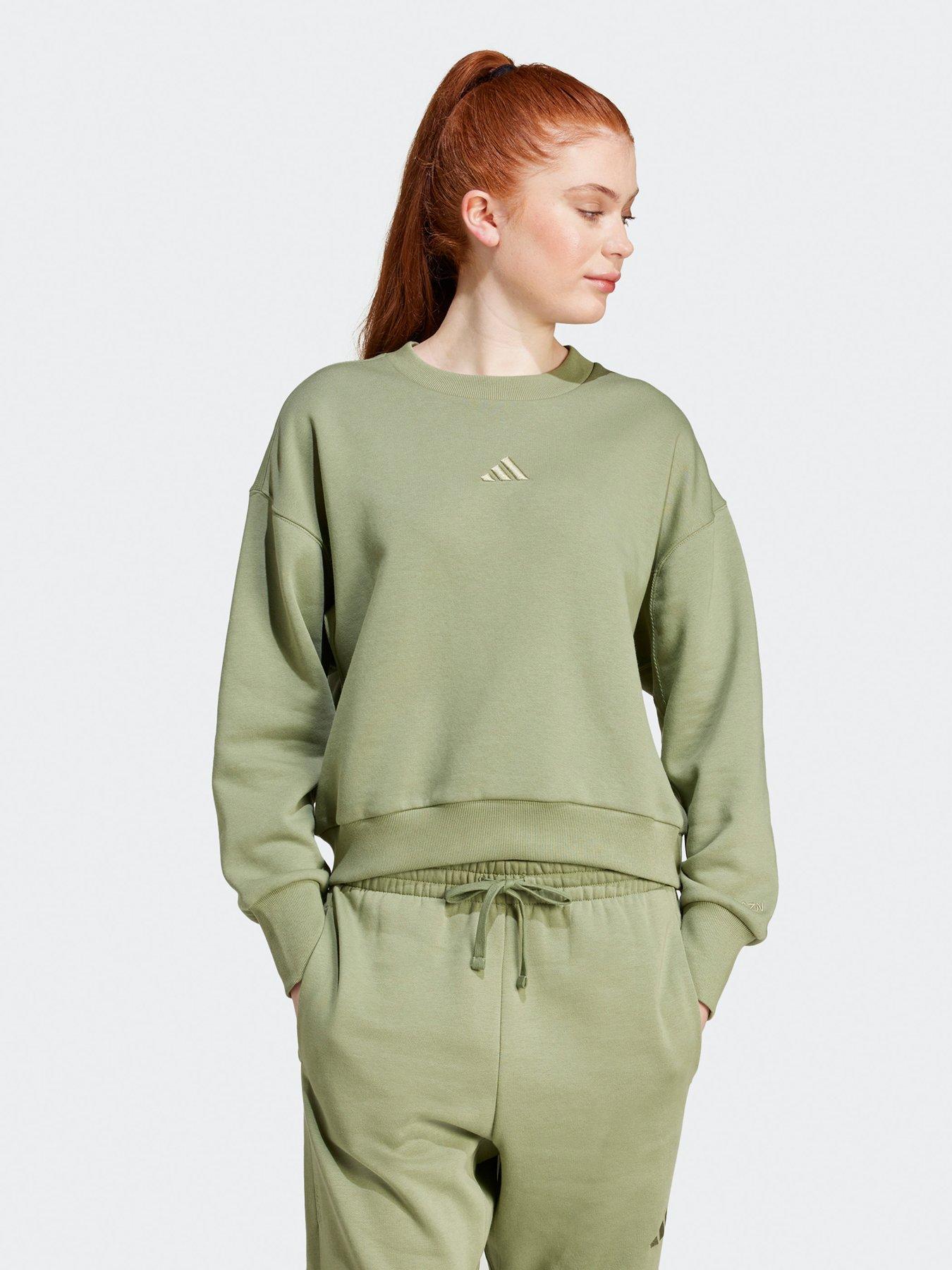 adidas-sportswear-womens-all-season-crew-sweat-green