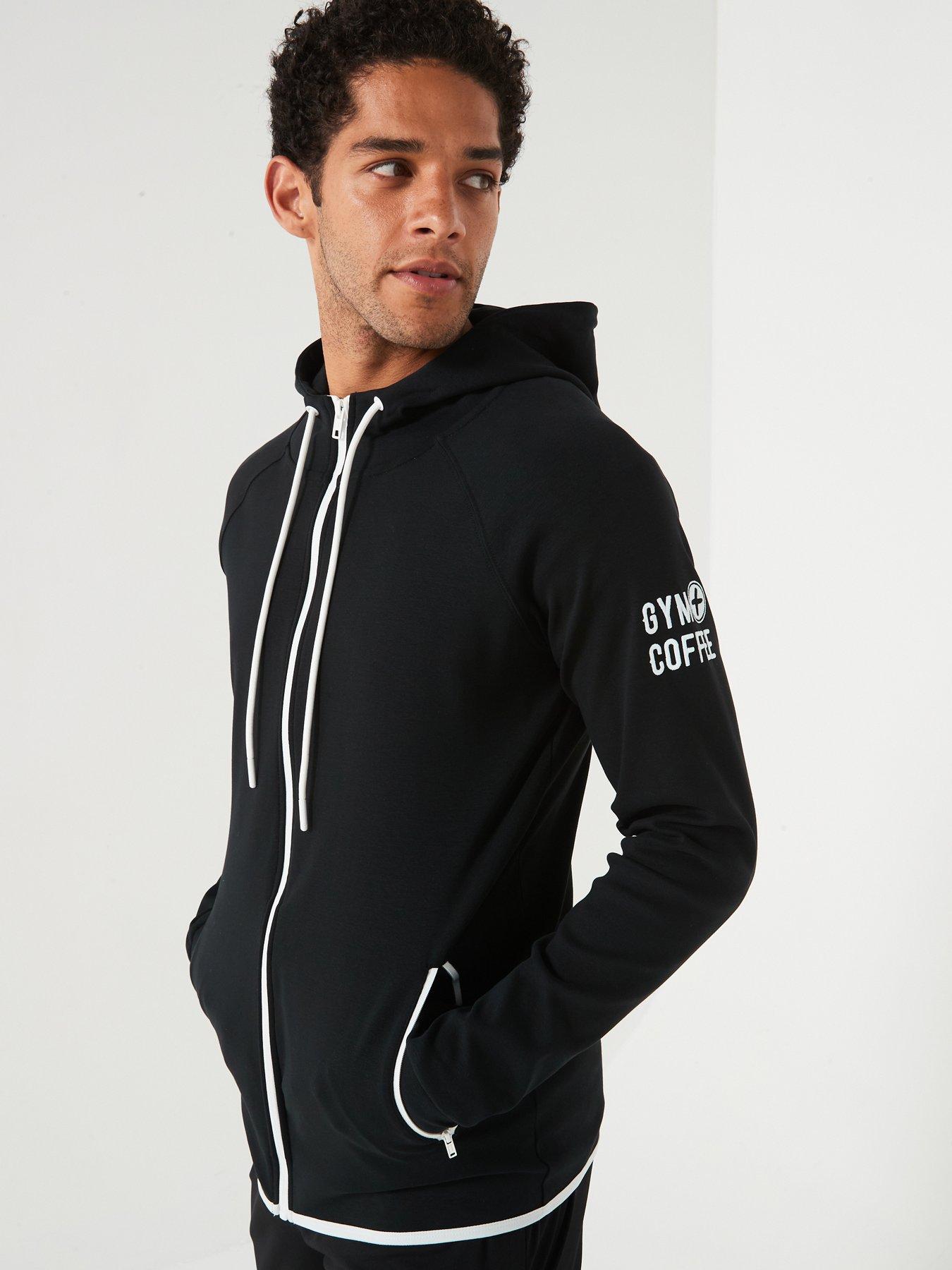 undefined Mens Training Chill Zip Hoodie - Black