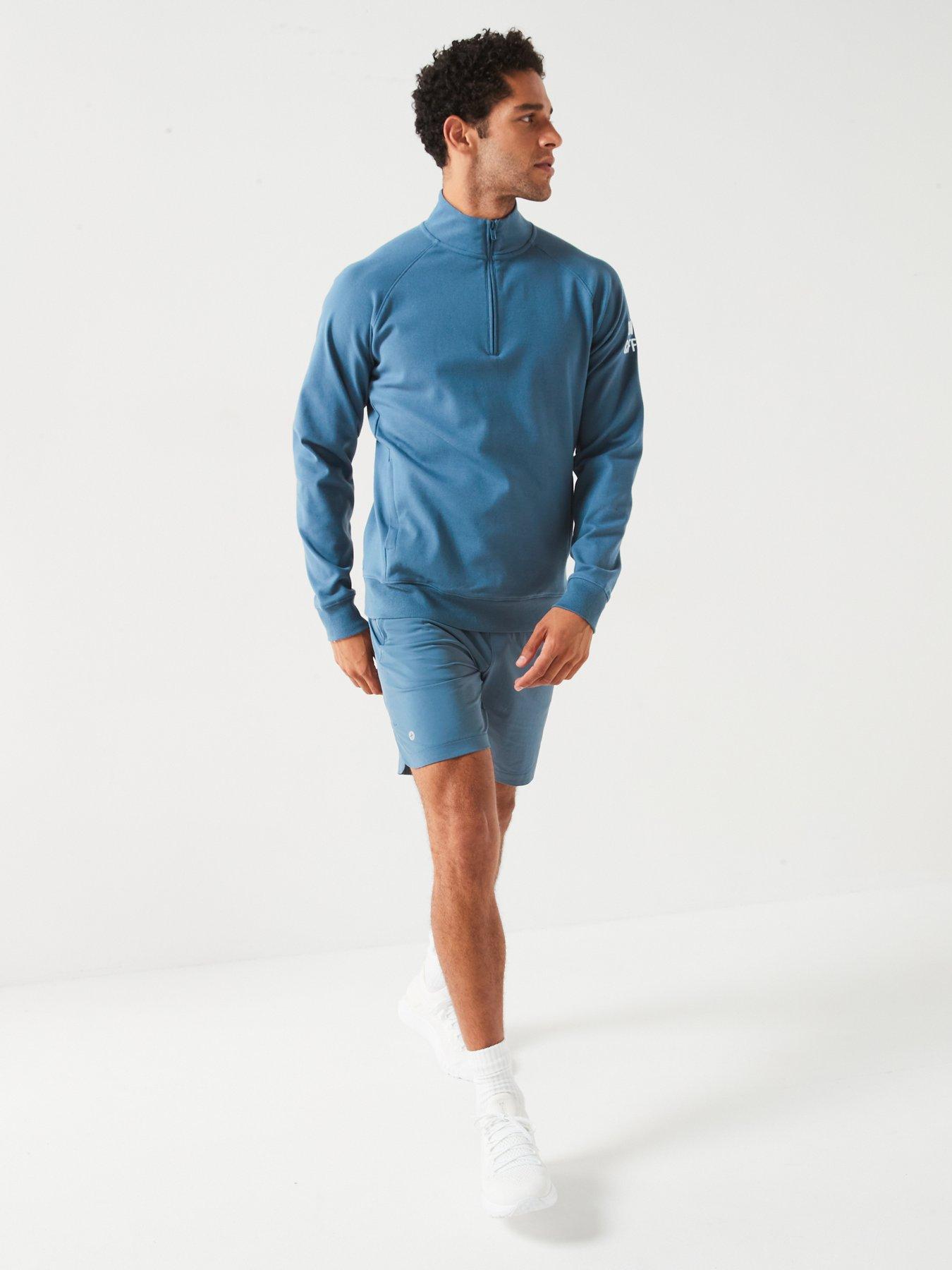 gym-coffee-mens-training-chill-half-zip-blueback