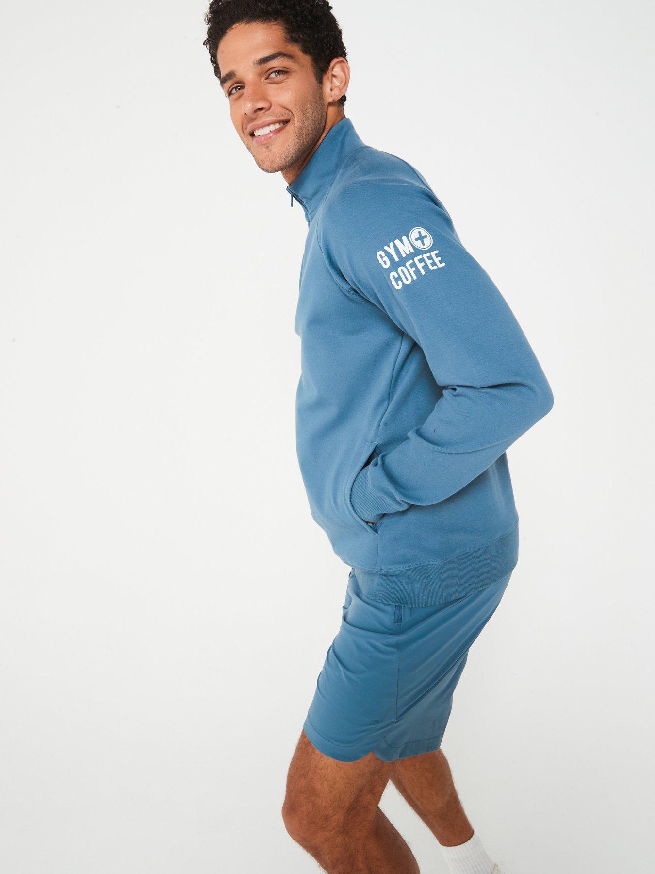 gym-coffee-mens-training-chill-half-zip-blueoutfit