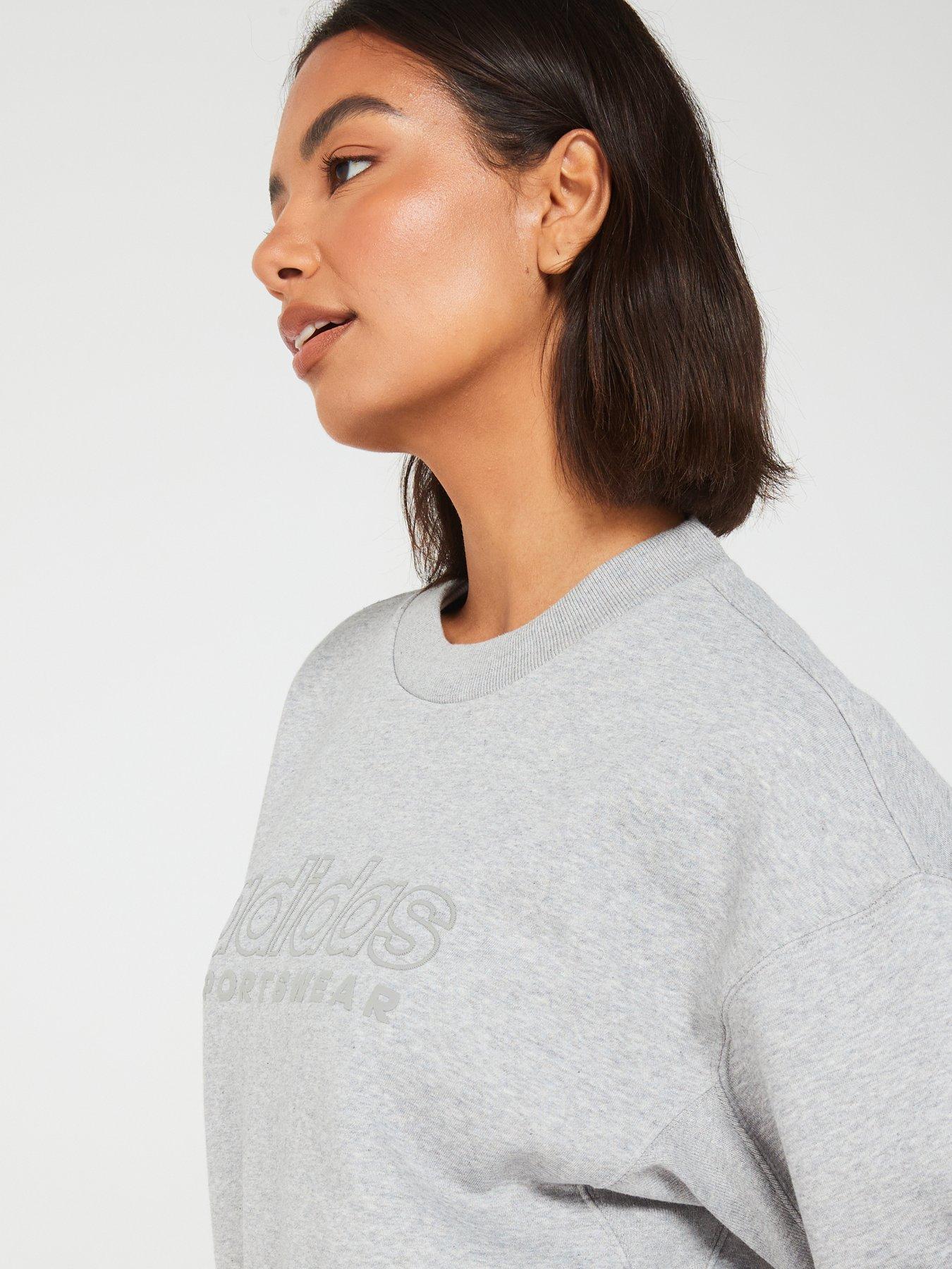 adidas-sportswear-womens-all-season-crew-sweat-greydetail