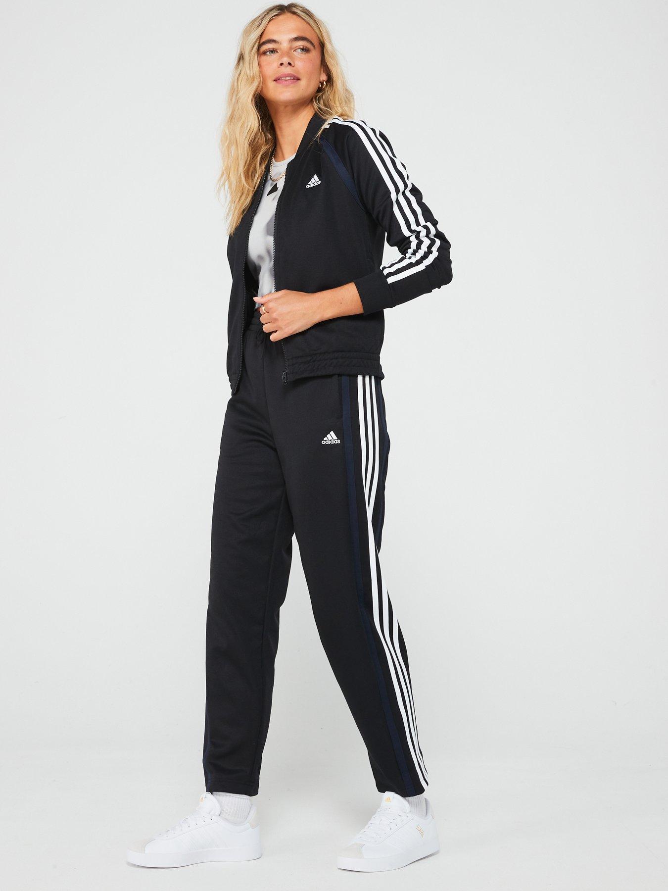 adidas-sportswear-womens-teamsport-tracksuit-blackwhiteoutfit