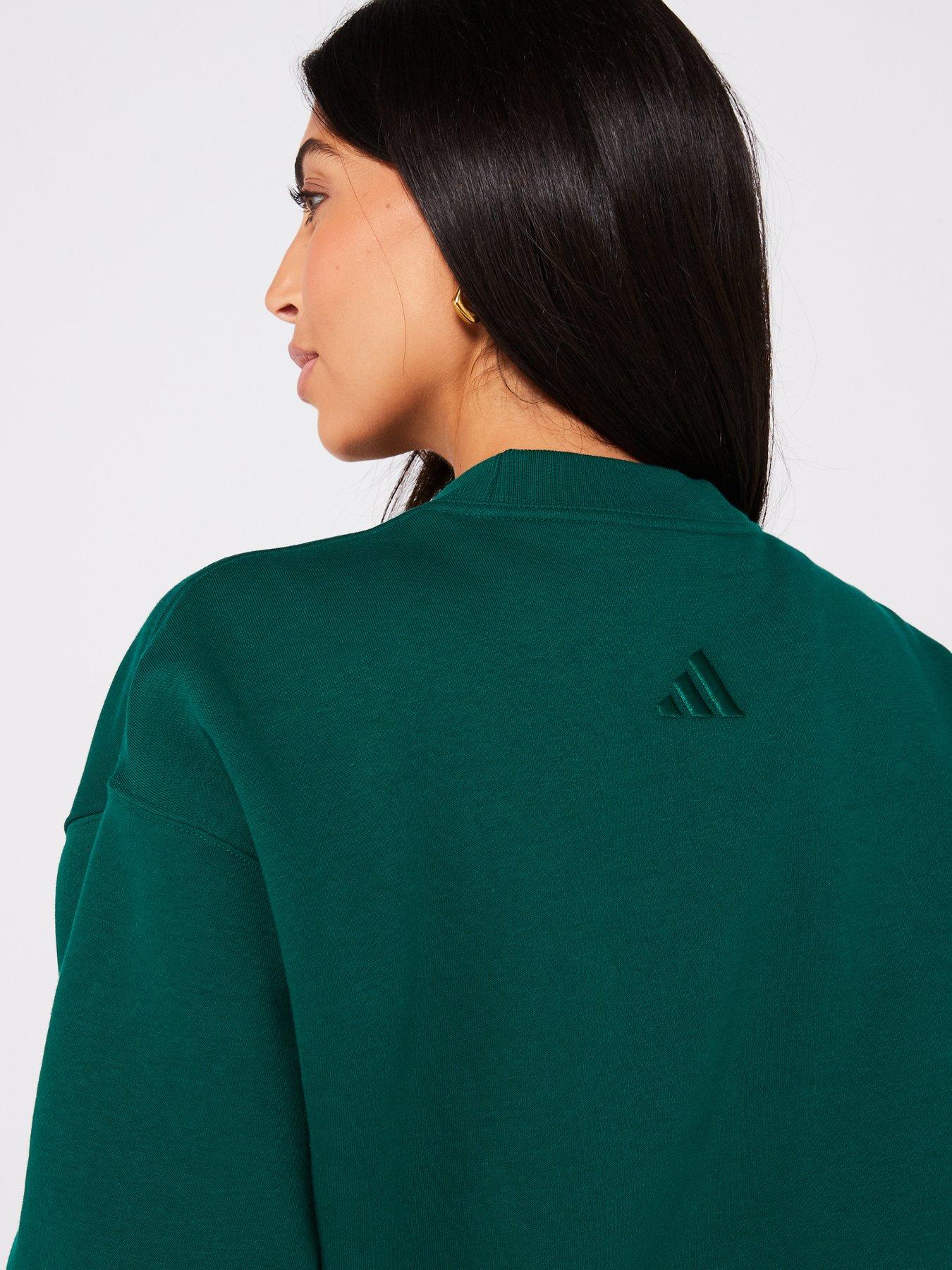 adidas-sportswear-womens-all-season-crew-sweat-greendetail