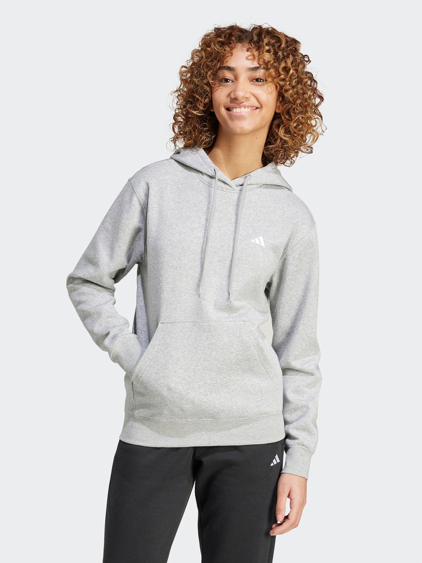 Adidas hoodie with small logo online