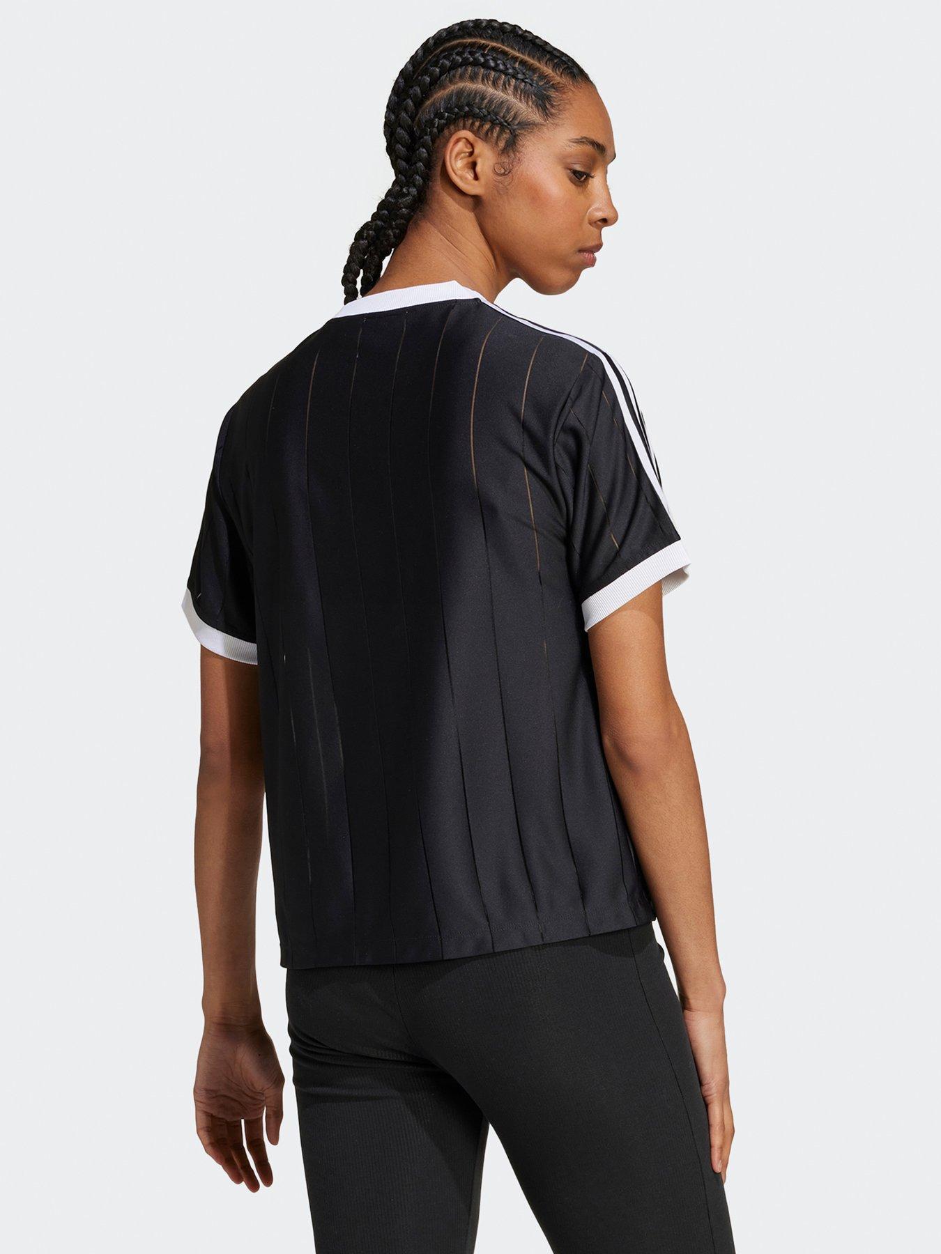 adidas-originals-womens-3-stripe-pinstripe-tee-blackstillFront