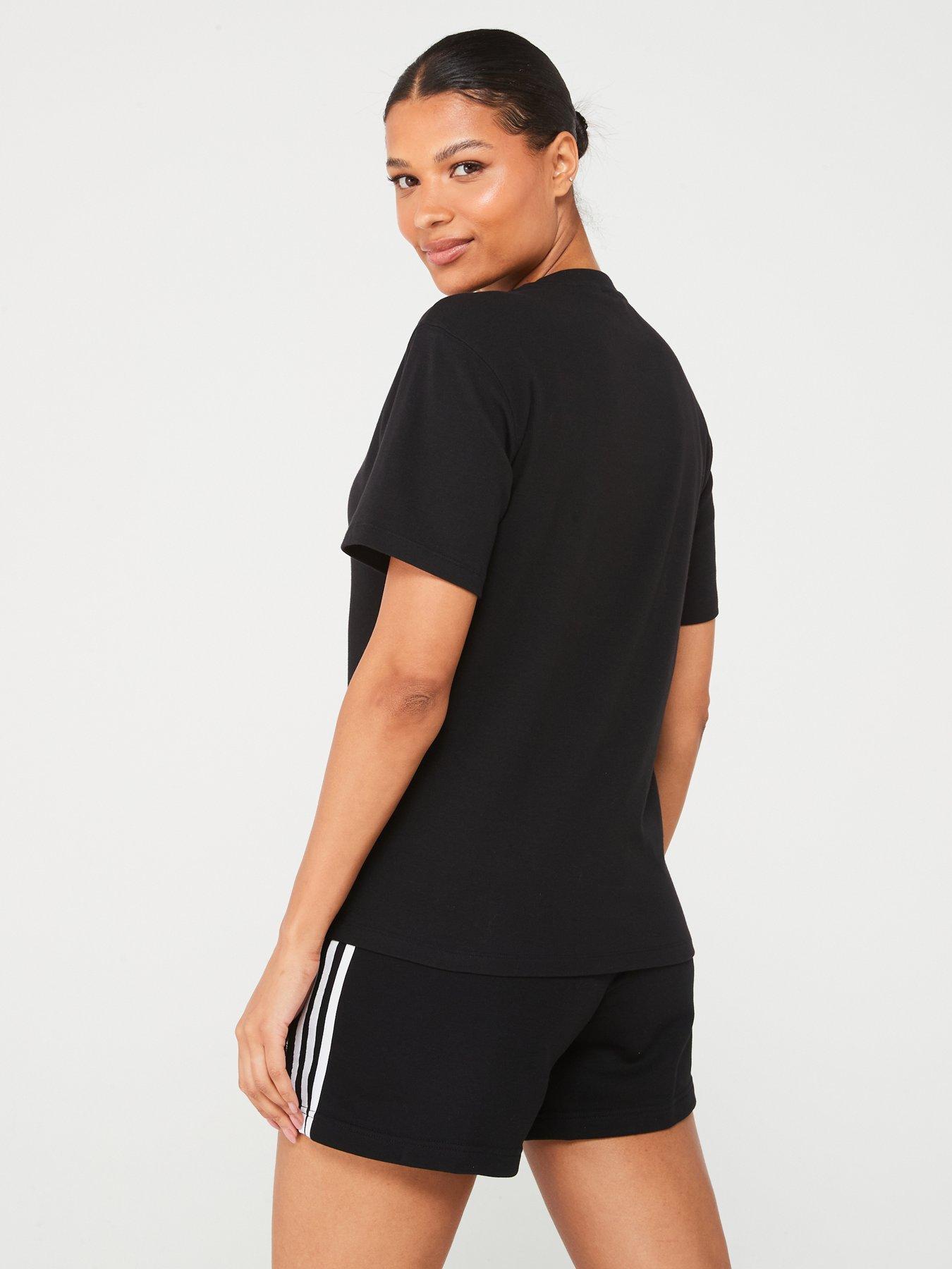 adidas-originals-womens-trefoil-tee-blackstillFront