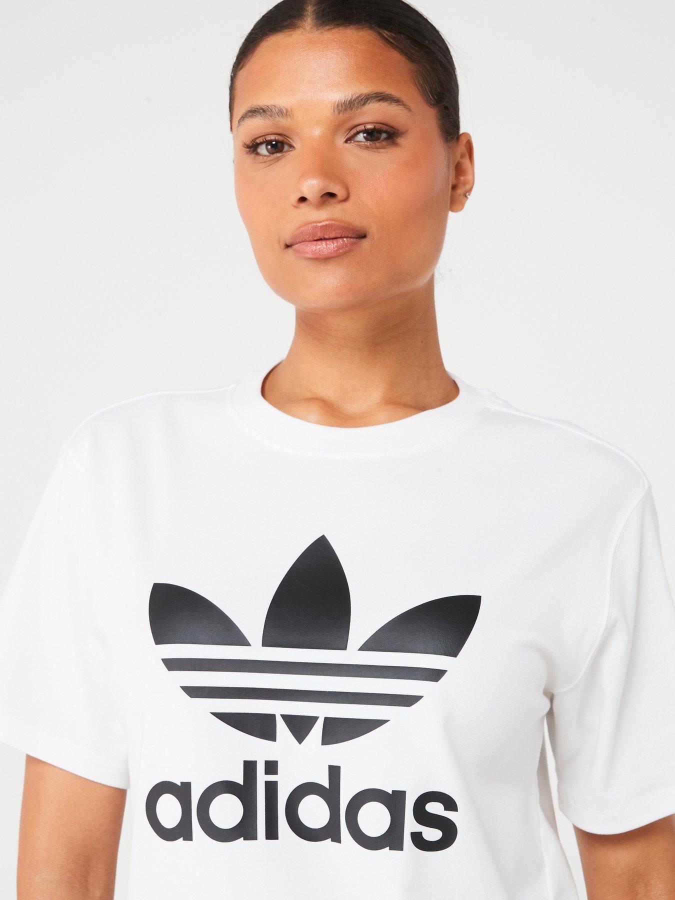 adidas-originals-womens-trefoil-tee--nbspwhiteoutfit