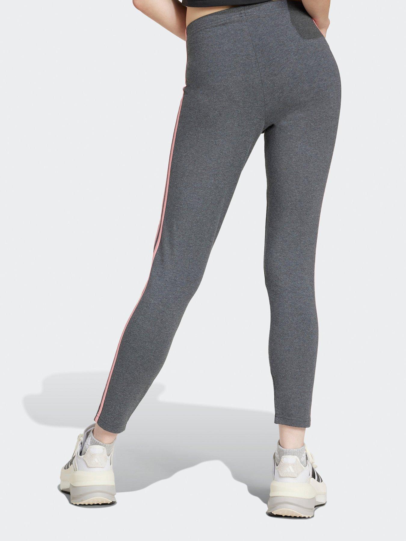 adidas-sportswear-womens-3-stripe-high-waisted-legging-dark-greystillFront