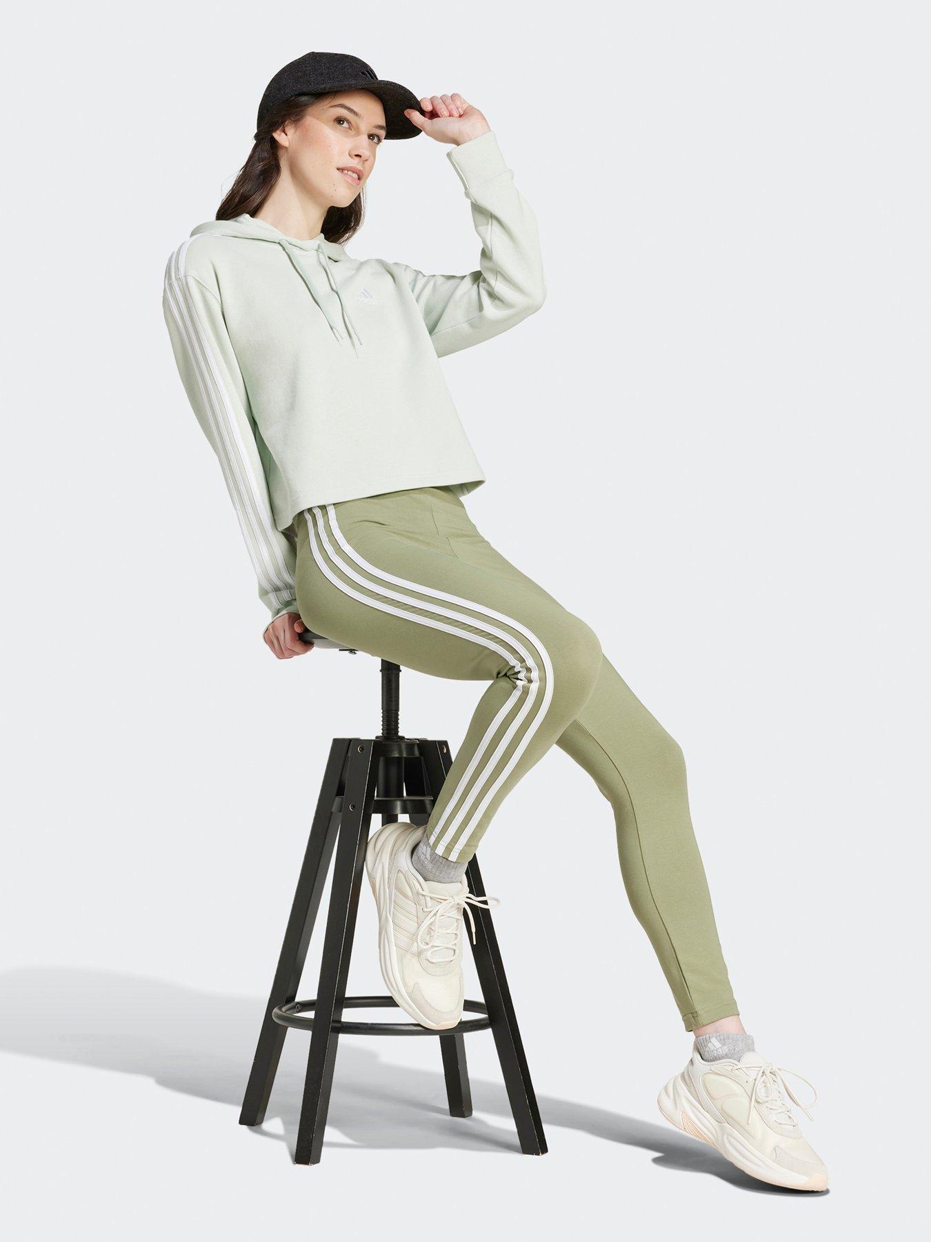 adidas-sportswear-womens-3-stripe-high-waisted-legging-greenback