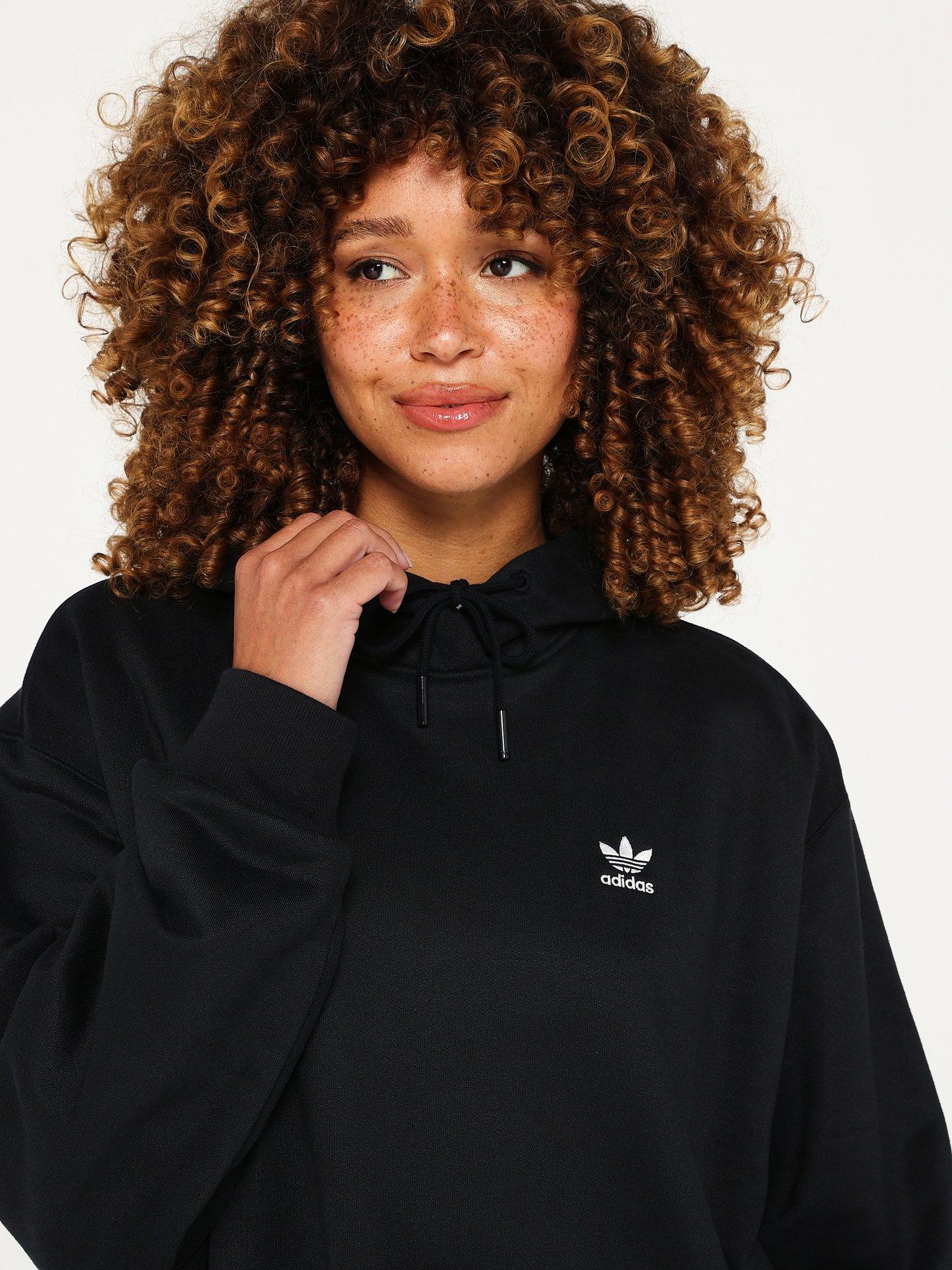 adidas-originals-womens-trefoil-oversized-hoodie-blackdetail