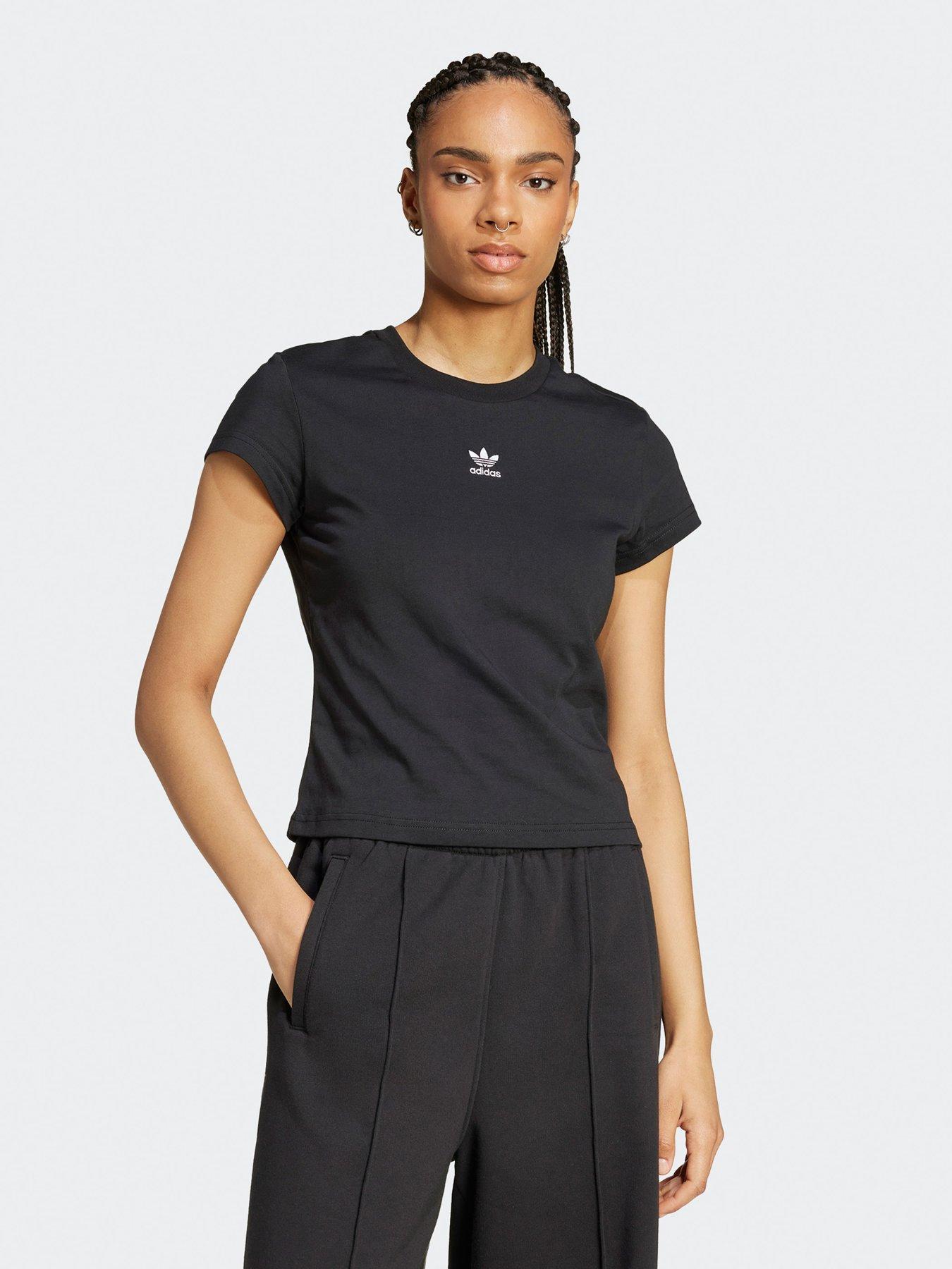 adidas-originals-womens-essentials-slim-tee-black